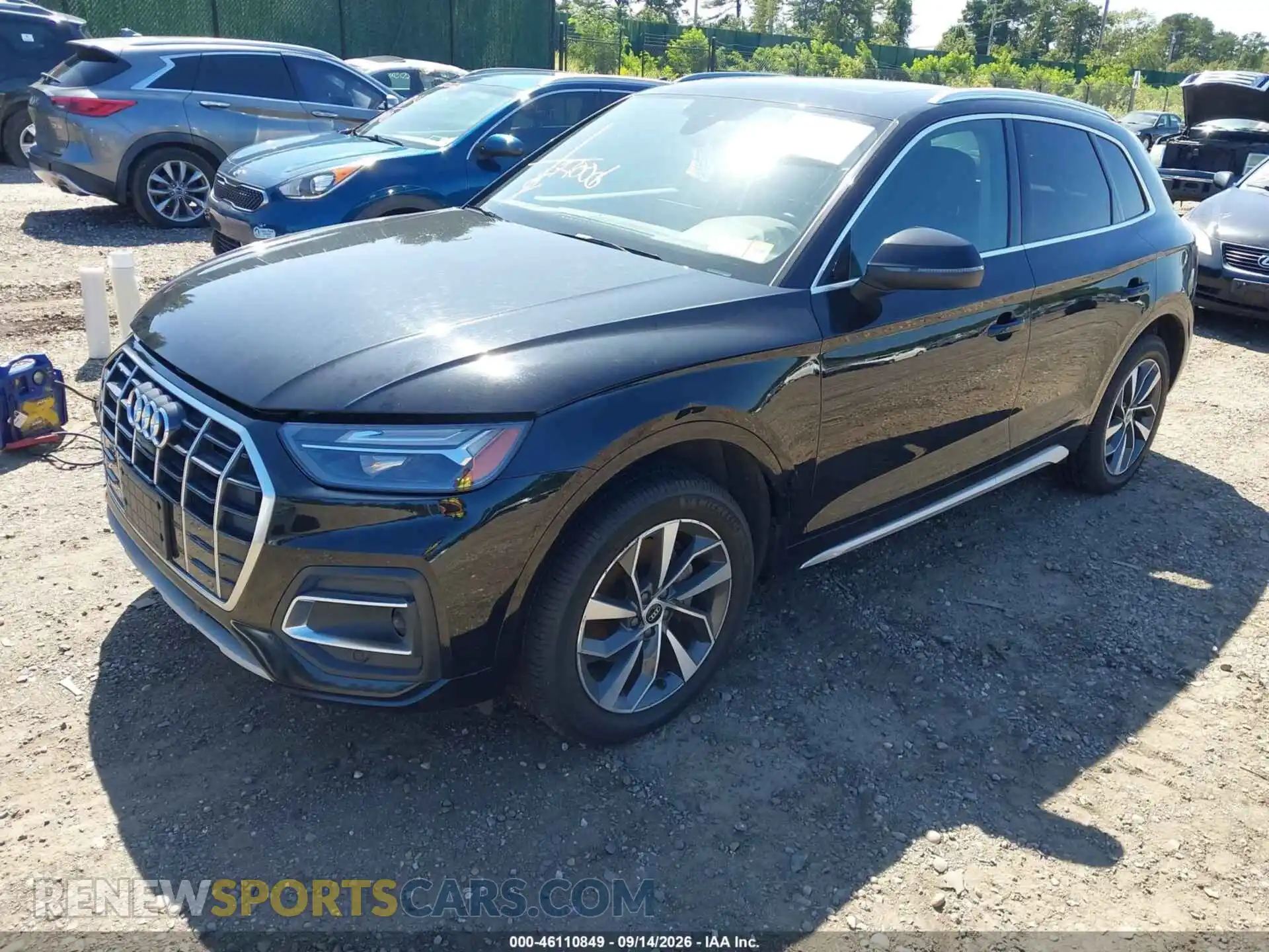 2 Фотография поврежденного автомобиля WA1BAAFY5M2040281 AUDI Q5 2021