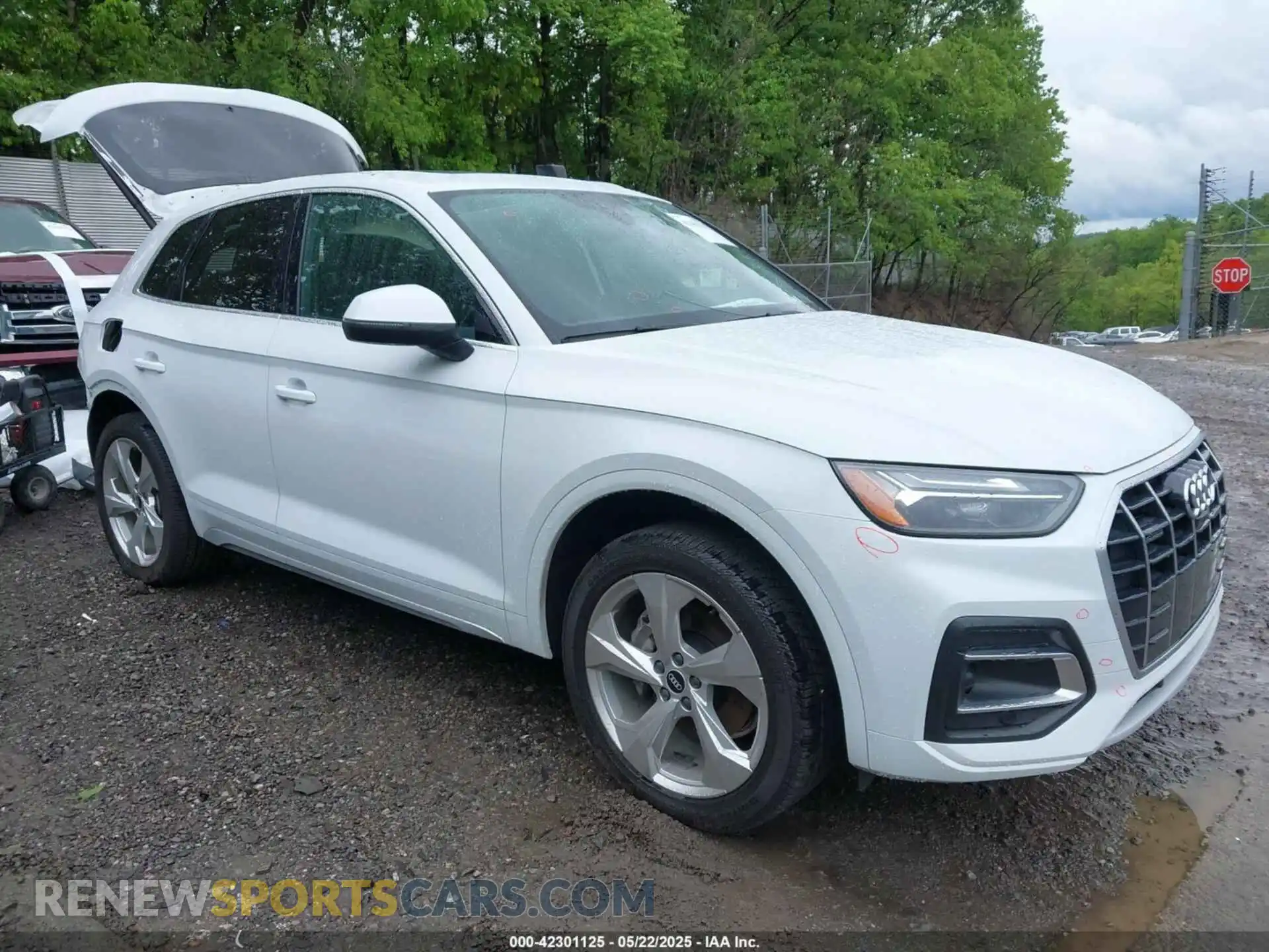 1 Фотография поврежденного автомобиля WA1BAAFY5M2063446 AUDI Q5 2021