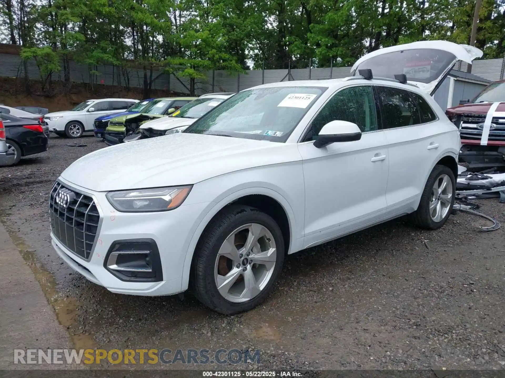 2 Фотография поврежденного автомобиля WA1BAAFY5M2063446 AUDI Q5 2021