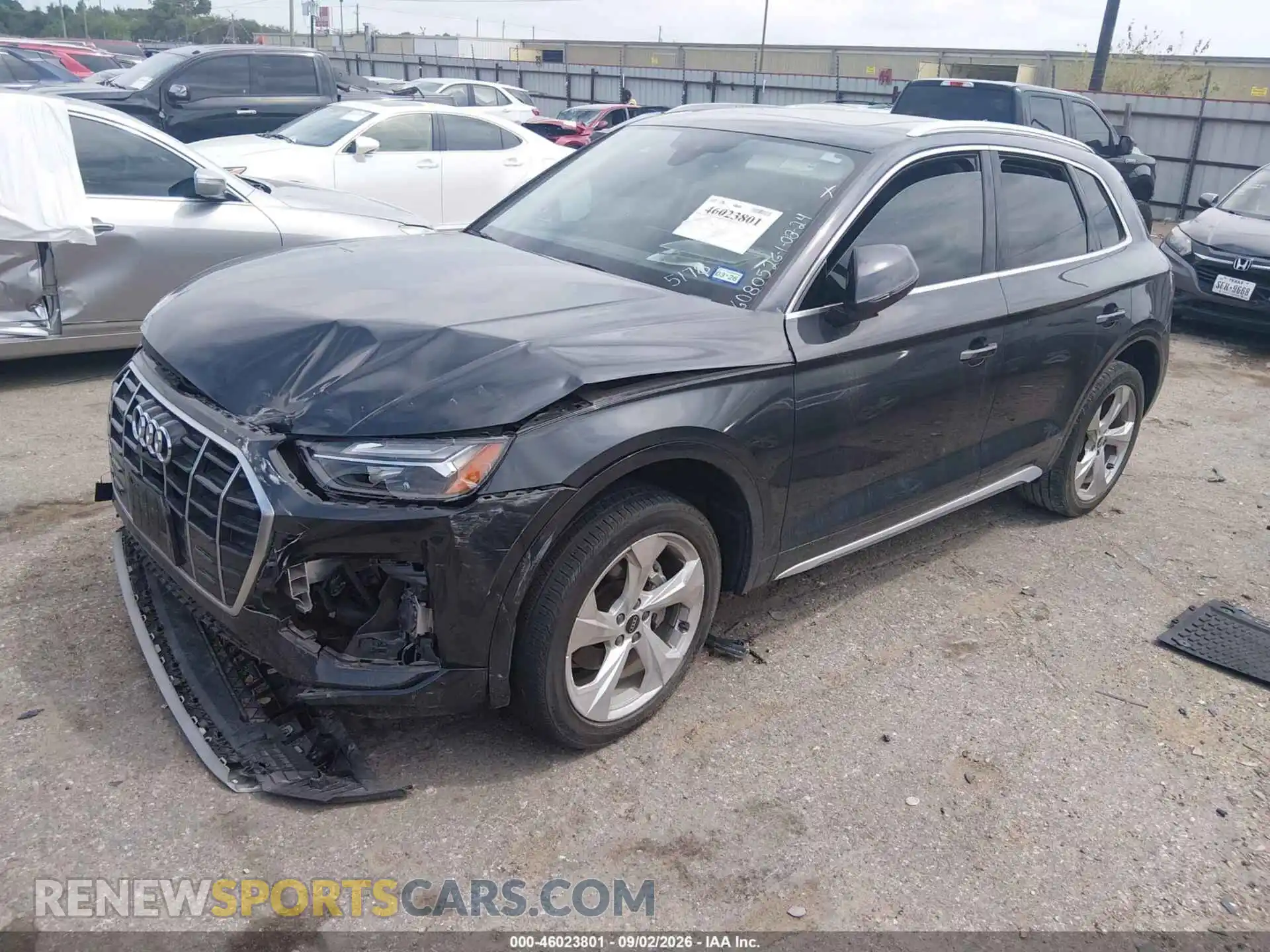 2 Photograph of a damaged car WA1BAAFY5M2065178 AUDI Q5 2021