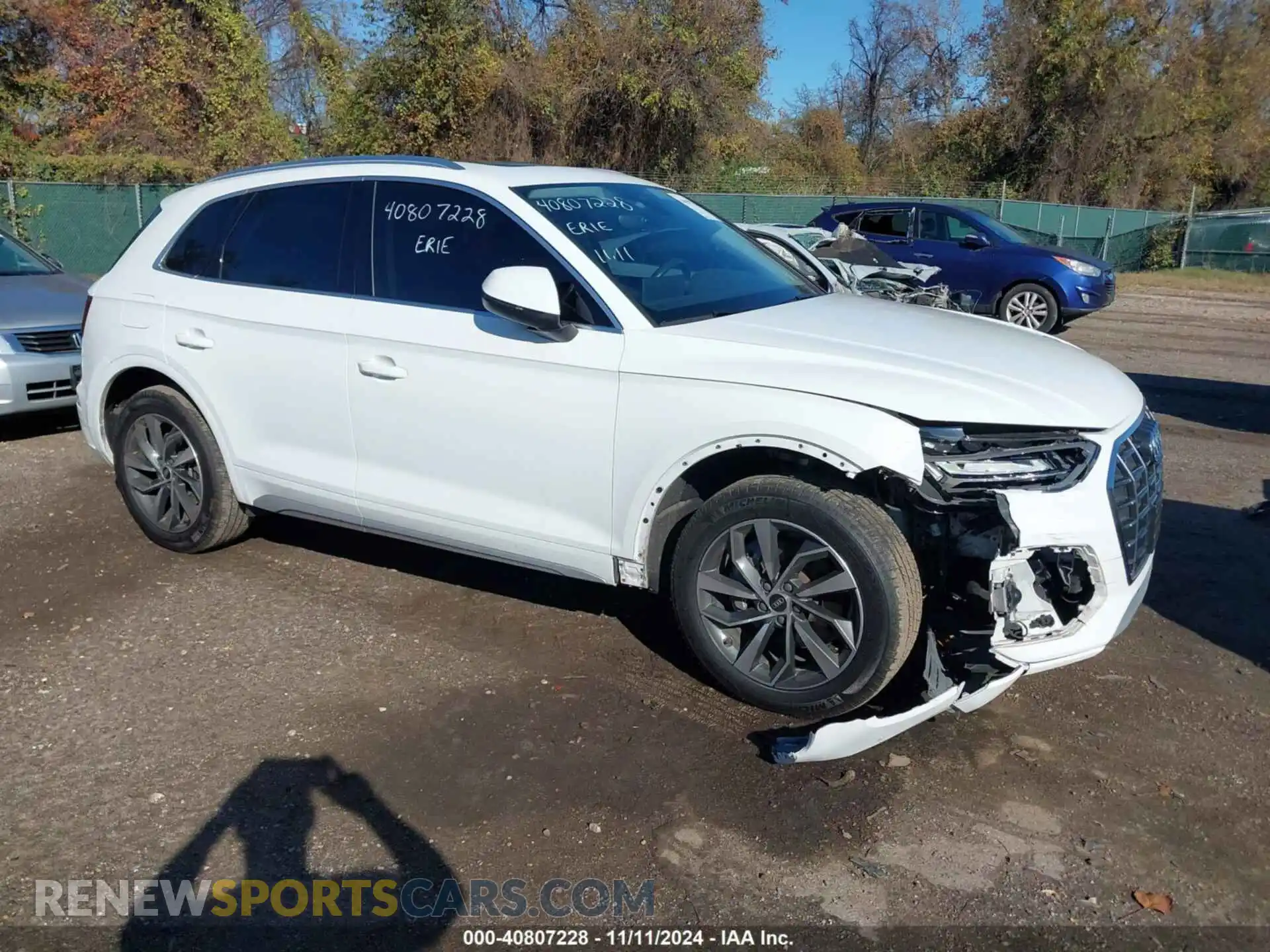 1 Photograph of a damaged car WA1BAAFY5M2070011 AUDI Q5 2021