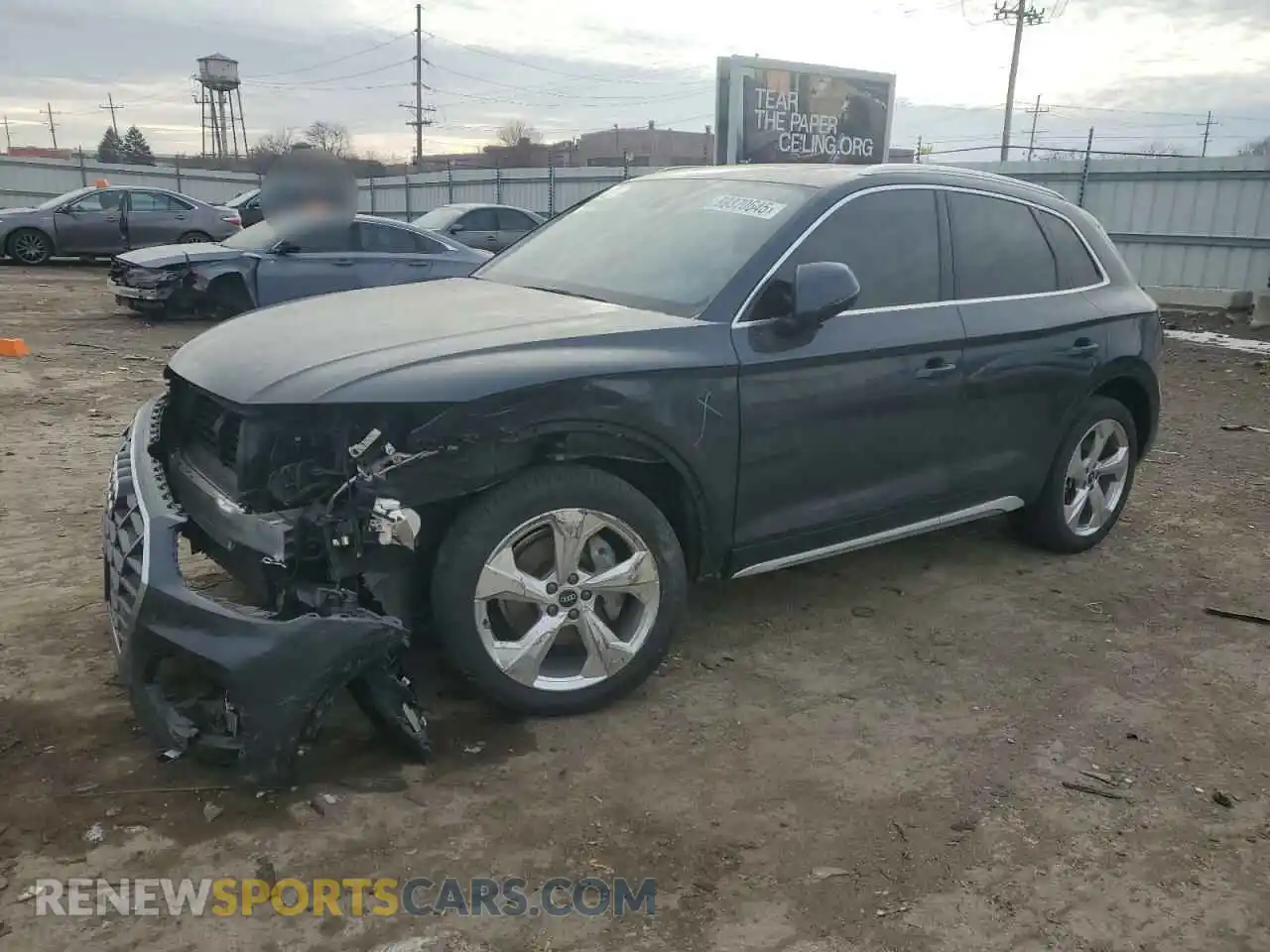 1 Photograph of a damaged car WA1BAAFY5M2097970 AUDI Q5 2021