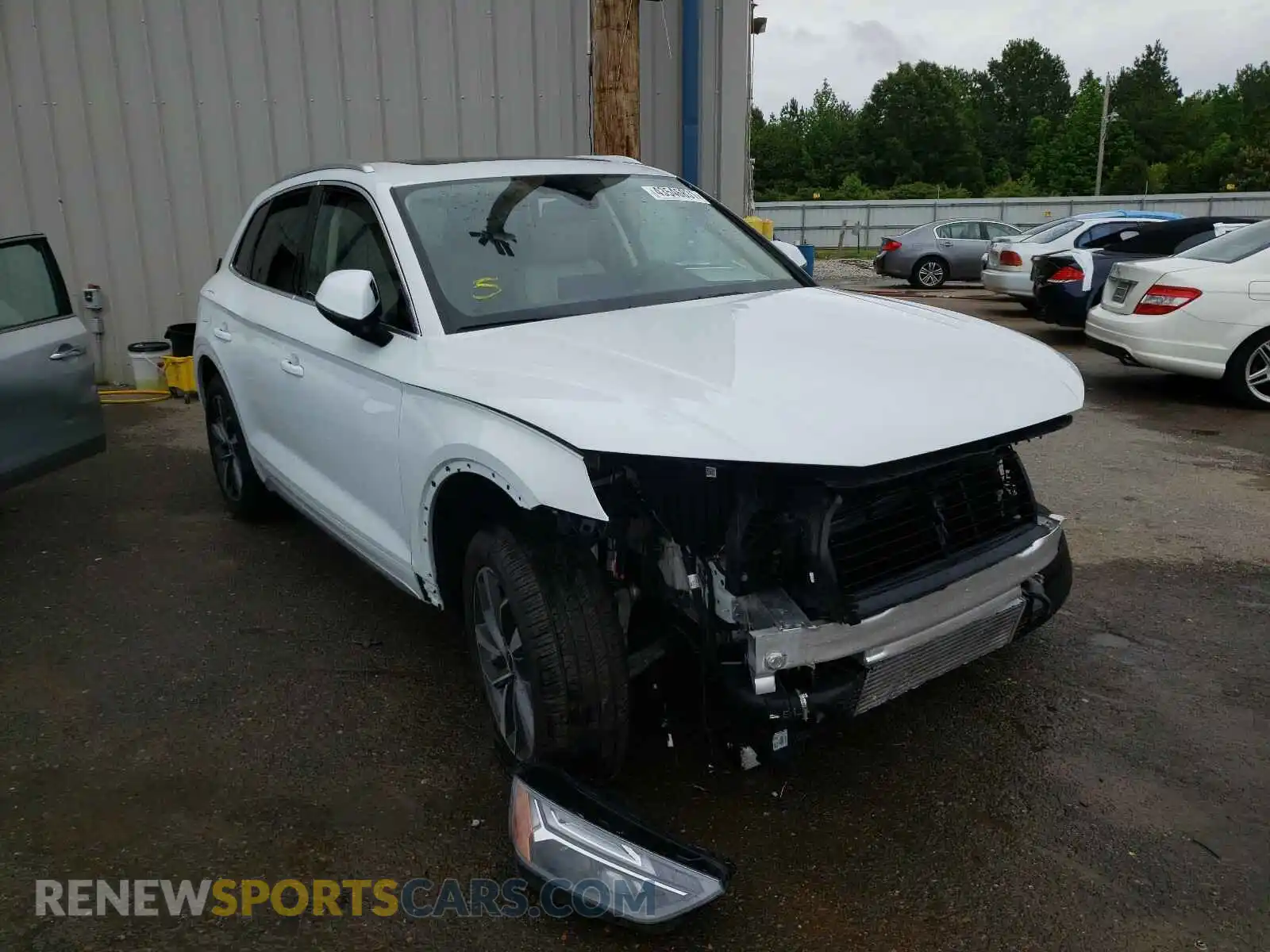 1 Photograph of a damaged car WA1BAAFY6M2008357 AUDI Q5 2021