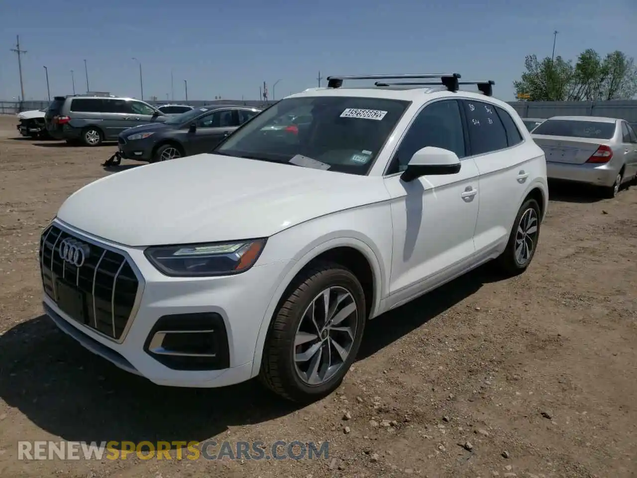 2 Photograph of a damaged car WA1BAAFY6M2022310 AUDI Q5 2021