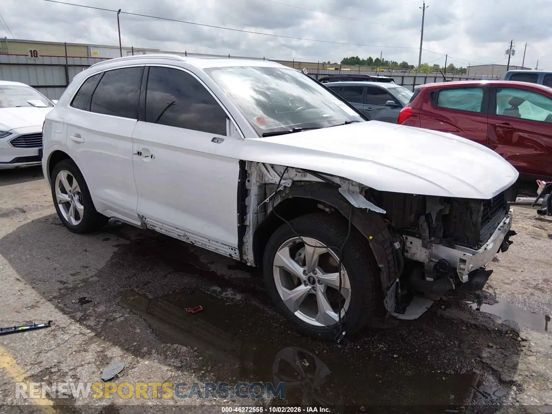 1 fotografías del automóvil dañado WA1BAAFY6M2063102 AUDI Q5 2021
