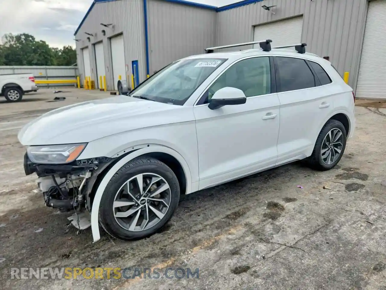 1 Photograph of a damaged car WA1BAAFY6M2108345 AUDI Q5 2021
