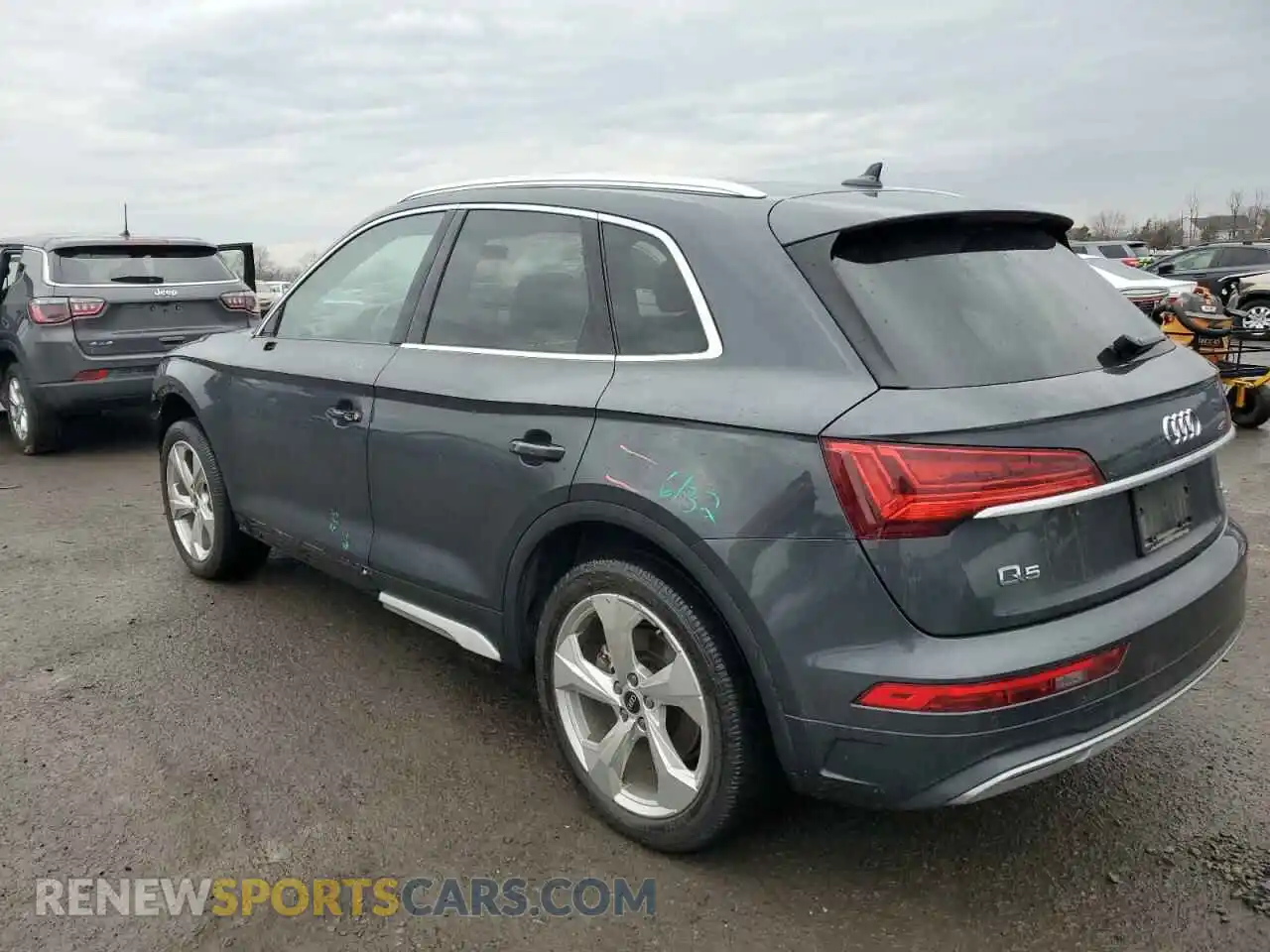 2 Photograph of a damaged car WA1BAAFY6M2128336 AUDI Q5 2021