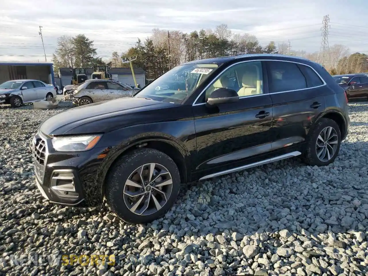 1 Photograph of a damaged car WA1BAAFY6M2128563 AUDI Q5 2021