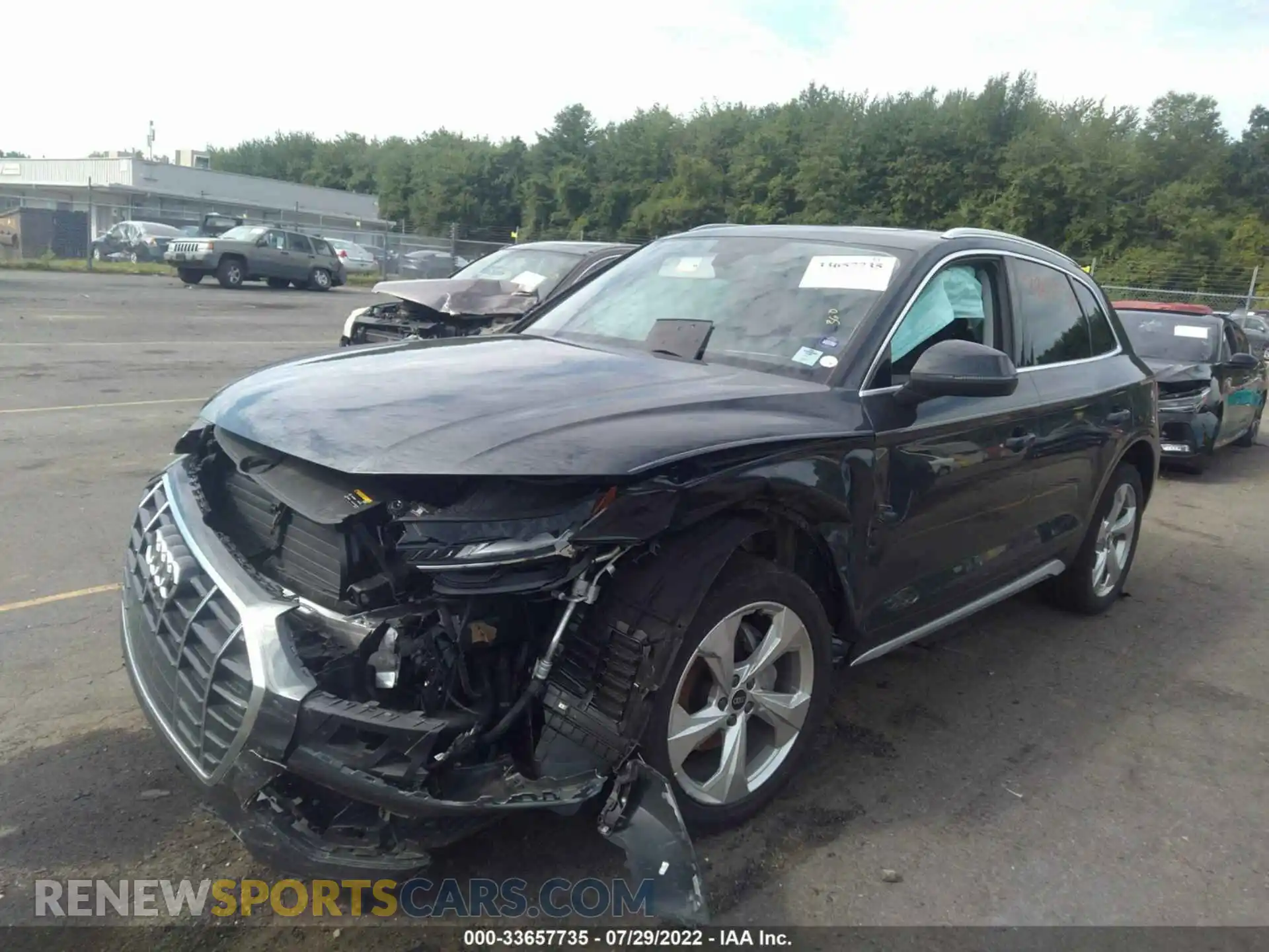 2 Photograph of a damaged car WA1BAAFY6M2138039 AUDI Q5 2021