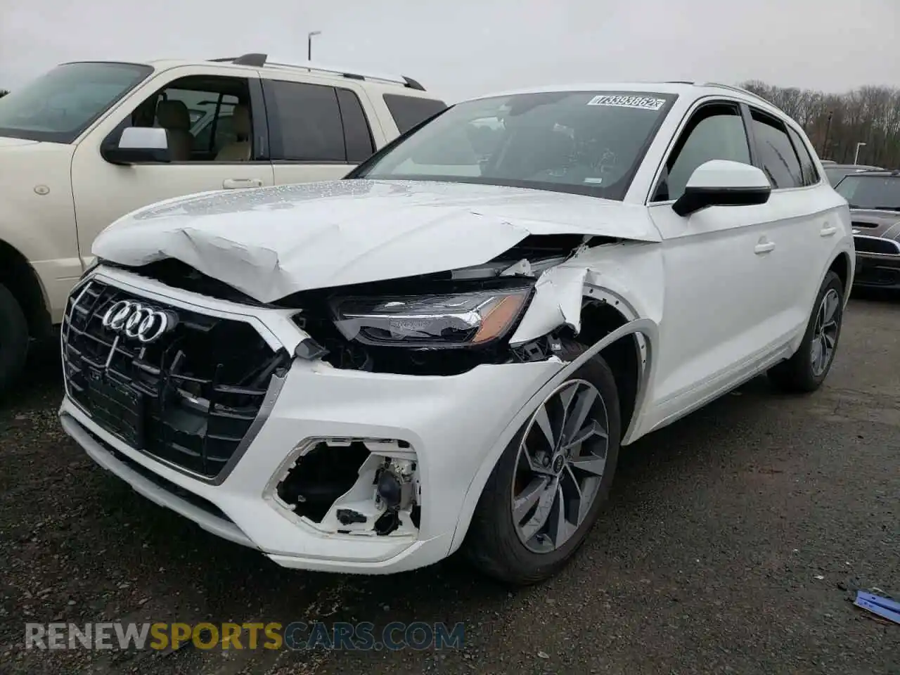 1 Photograph of a damaged car WA1BAAFY7M2018914 AUDI Q5 2021