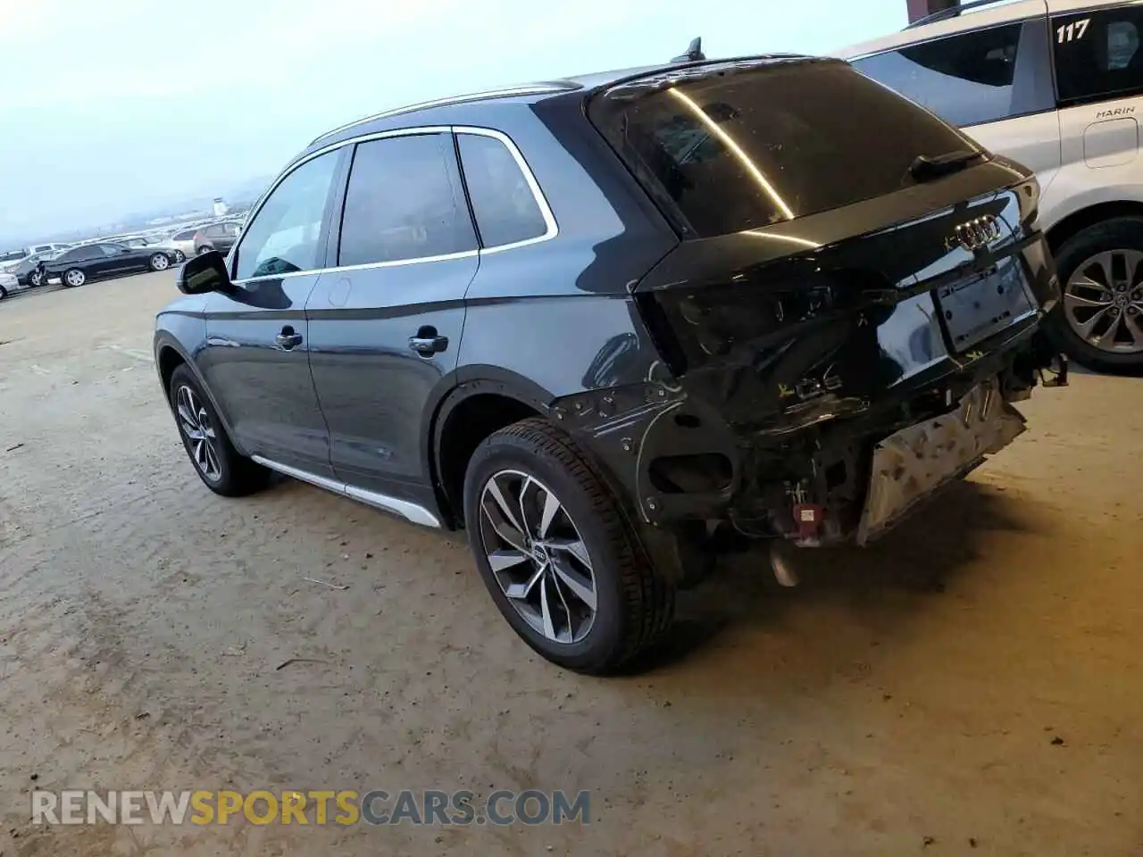 2 Photograph of a damaged car WA1BAAFY7M2050343 AUDI Q5 2021