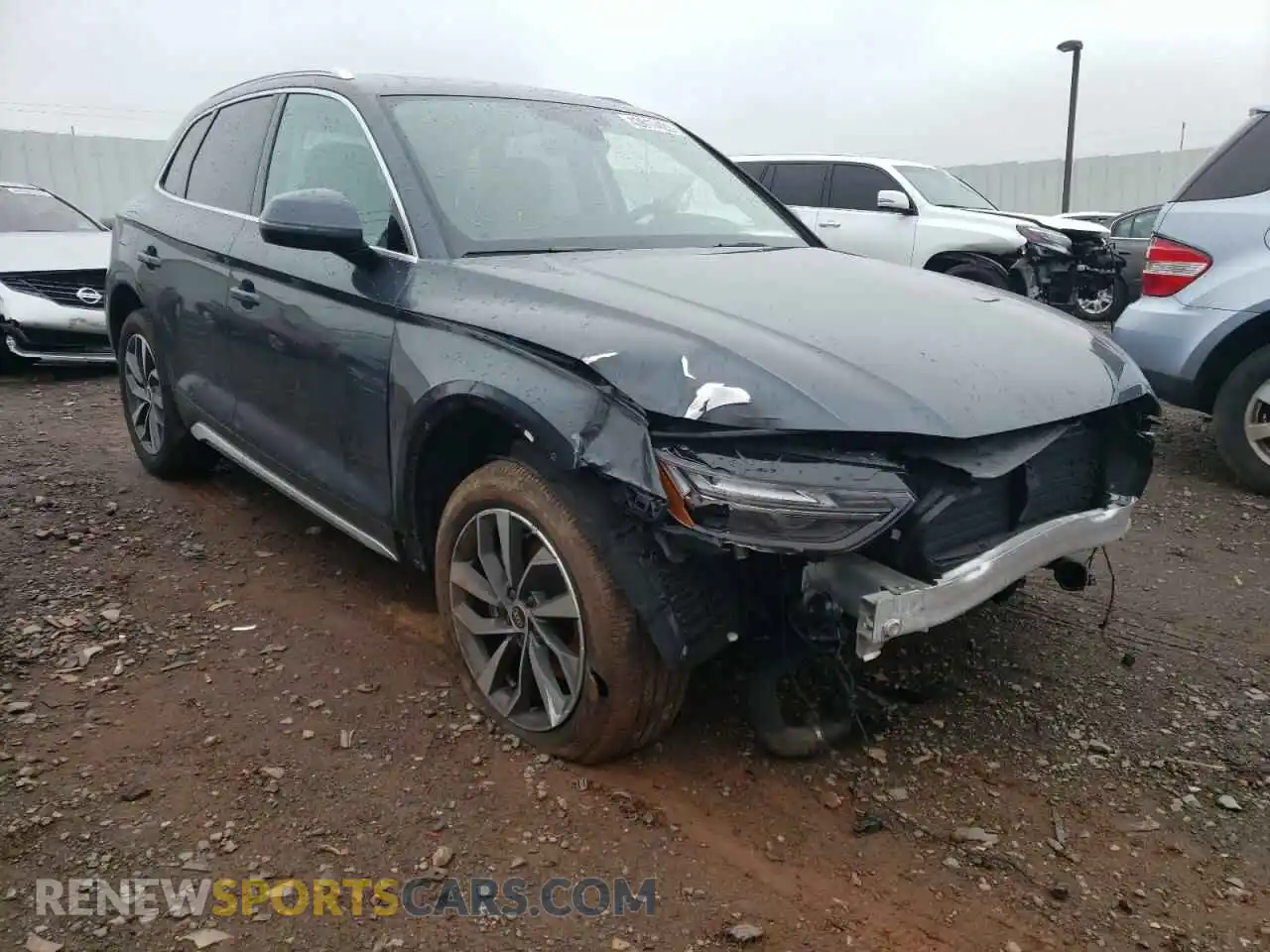 1 Photograph of a damaged car WA1BAAFY8M2004813 AUDI Q5 2021