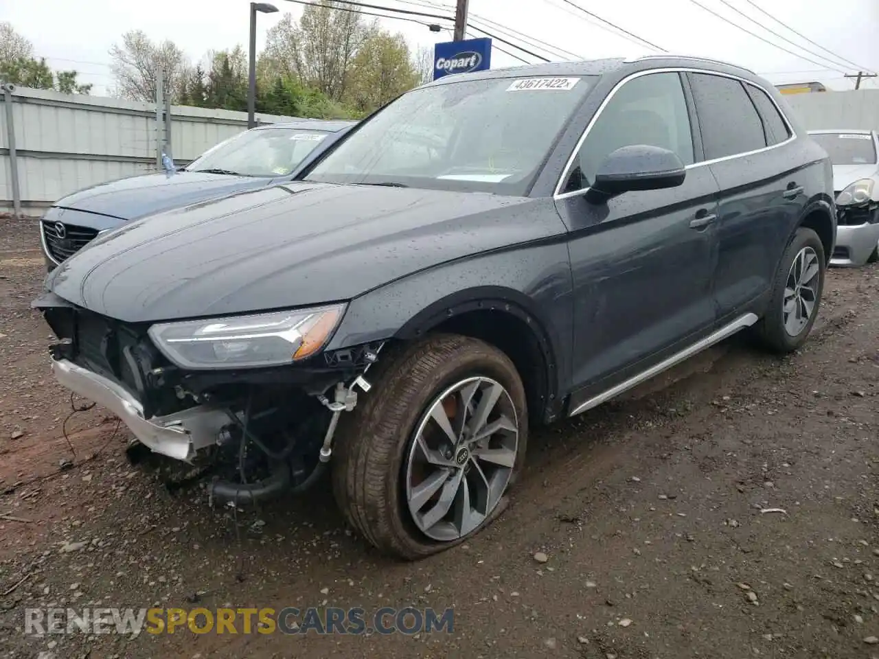 2 Photograph of a damaged car WA1BAAFY8M2004813 AUDI Q5 2021