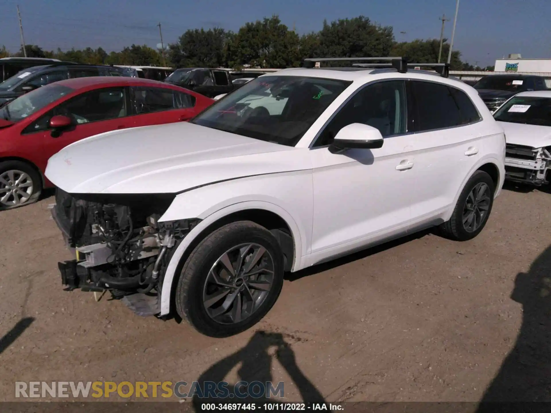 2 Photograph of a damaged car WA1BAAFY8M2018825 AUDI Q5 2021