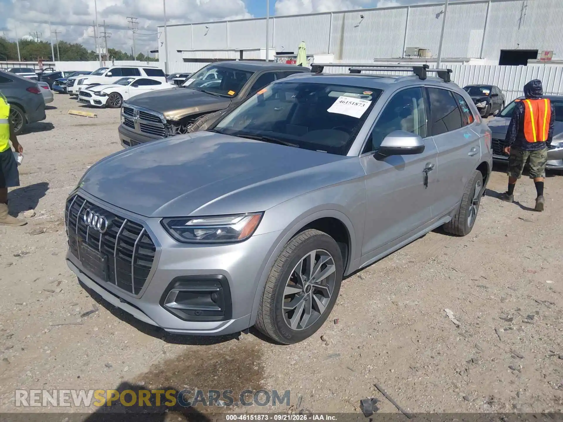 2 Photograph of a damaged car WA1BAAFY8M2020820 AUDI Q5 2021