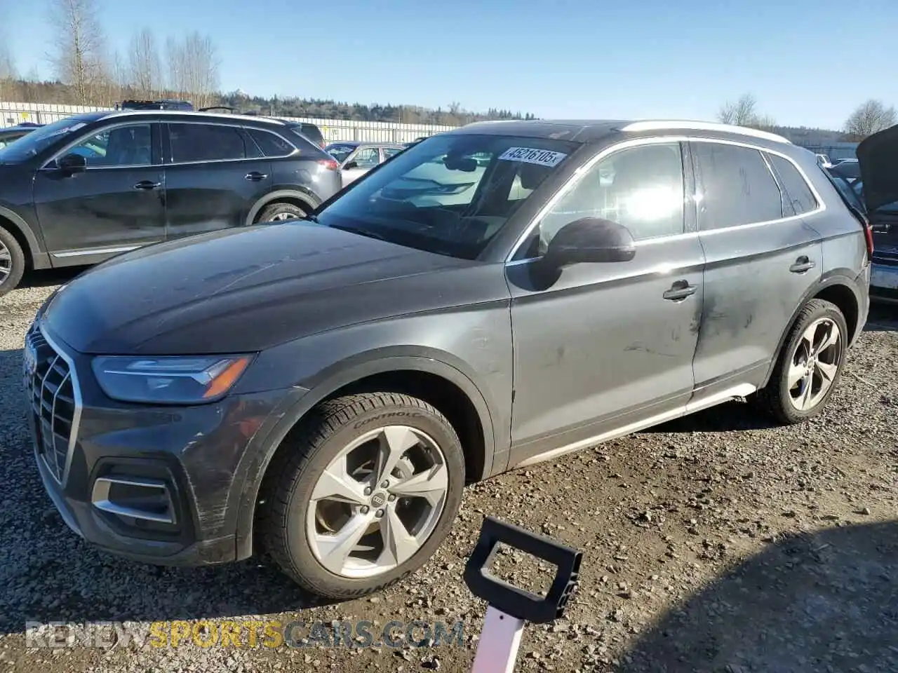 1 Photograph of a damaged car WA1BAAFY8M2025578 AUDI Q5 2021