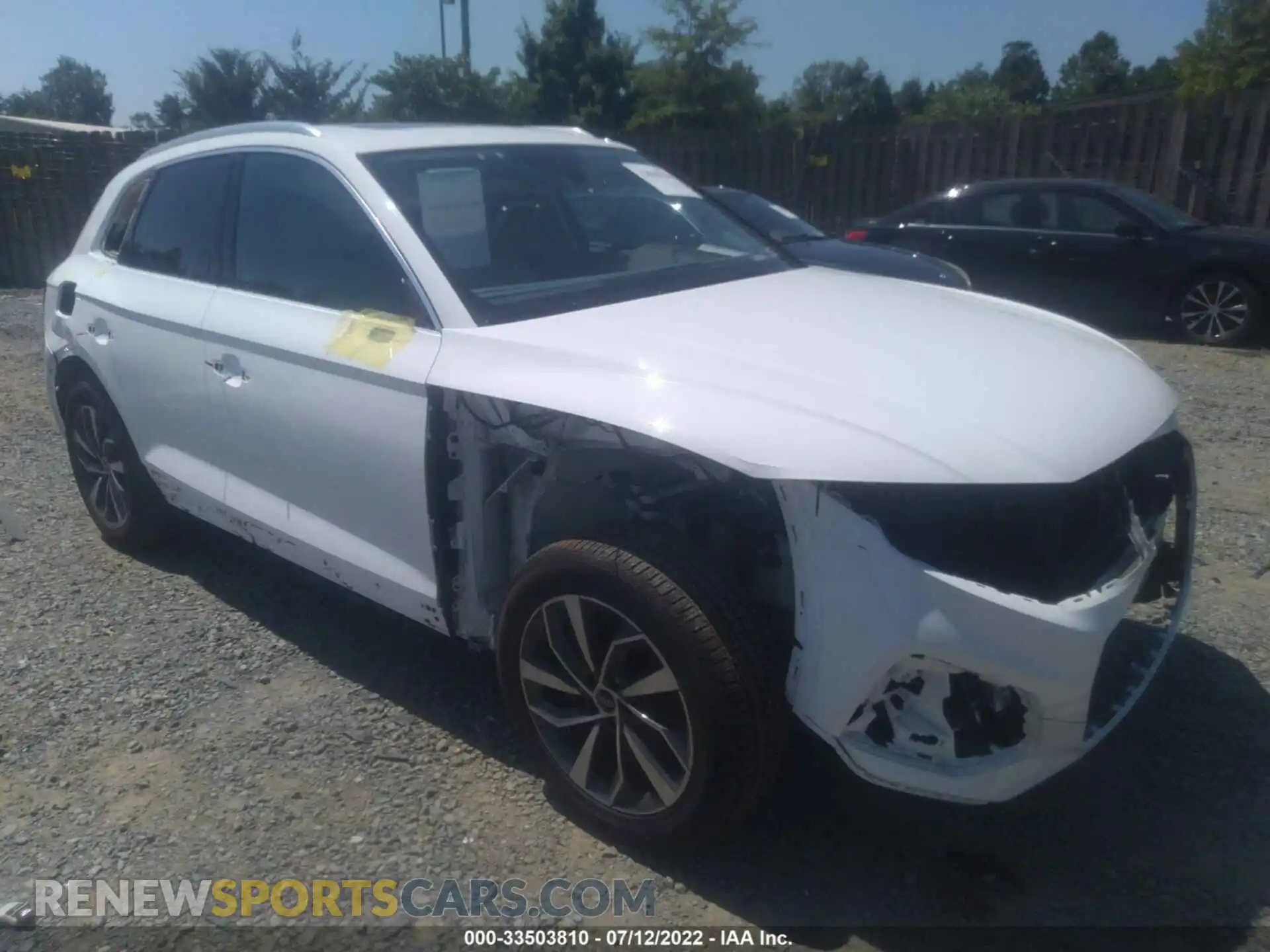 1 Photograph of a damaged car WA1BAAFY8M2068544 AUDI Q5 2021
