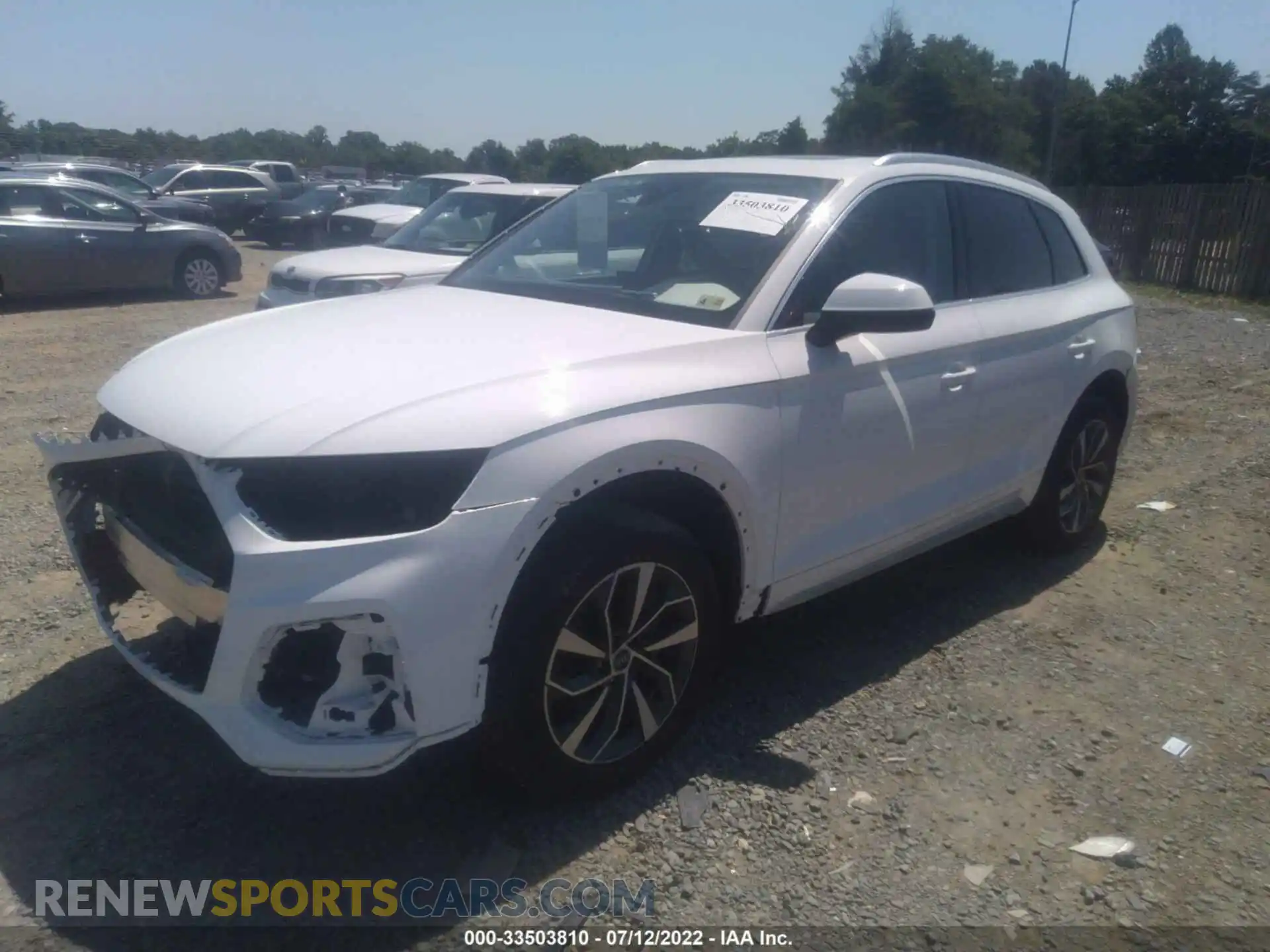 2 Photograph of a damaged car WA1BAAFY8M2068544 AUDI Q5 2021