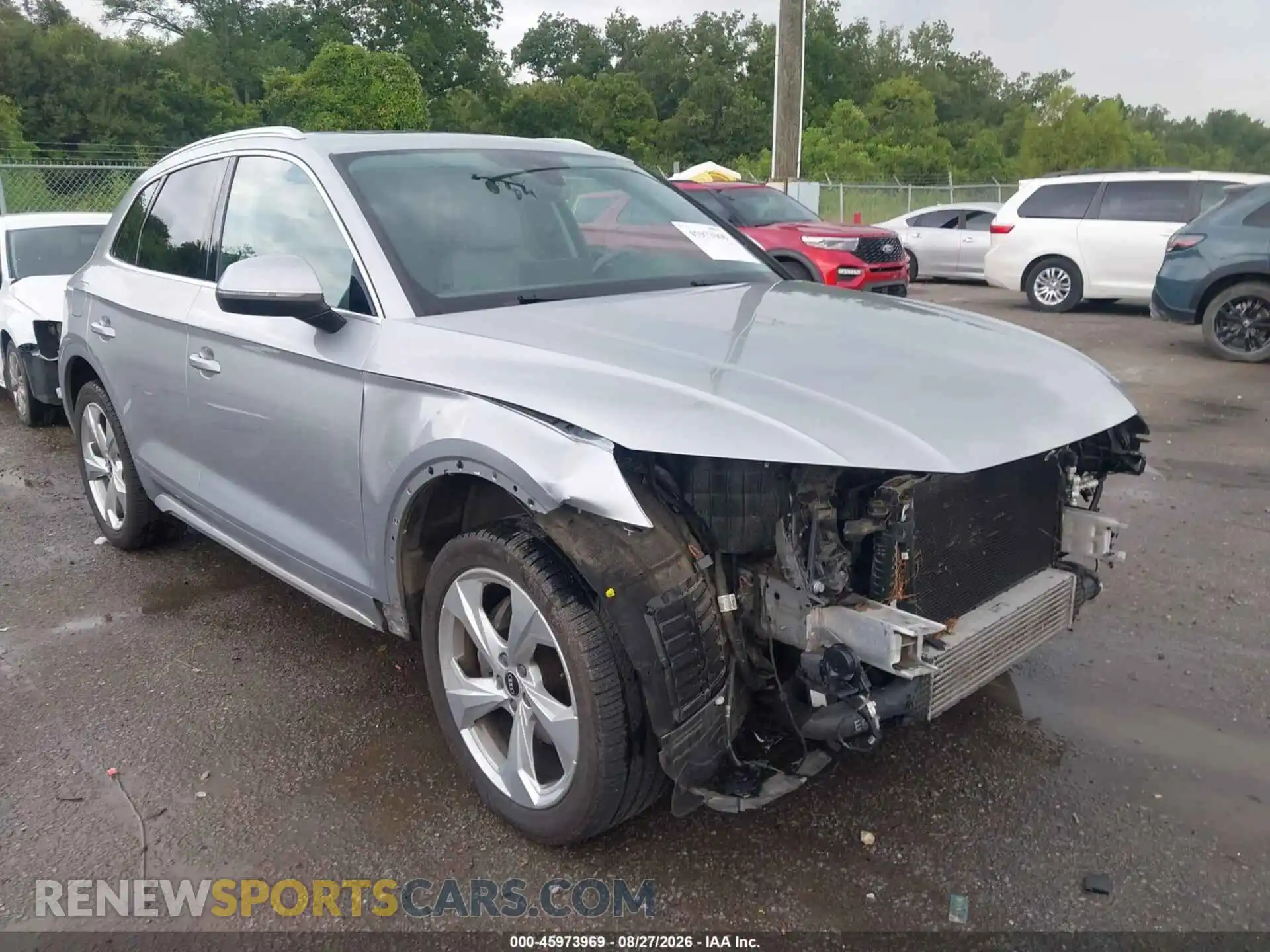 1 Photograph of a damaged car WA1BAAFY8M2069533 AUDI Q5 2021