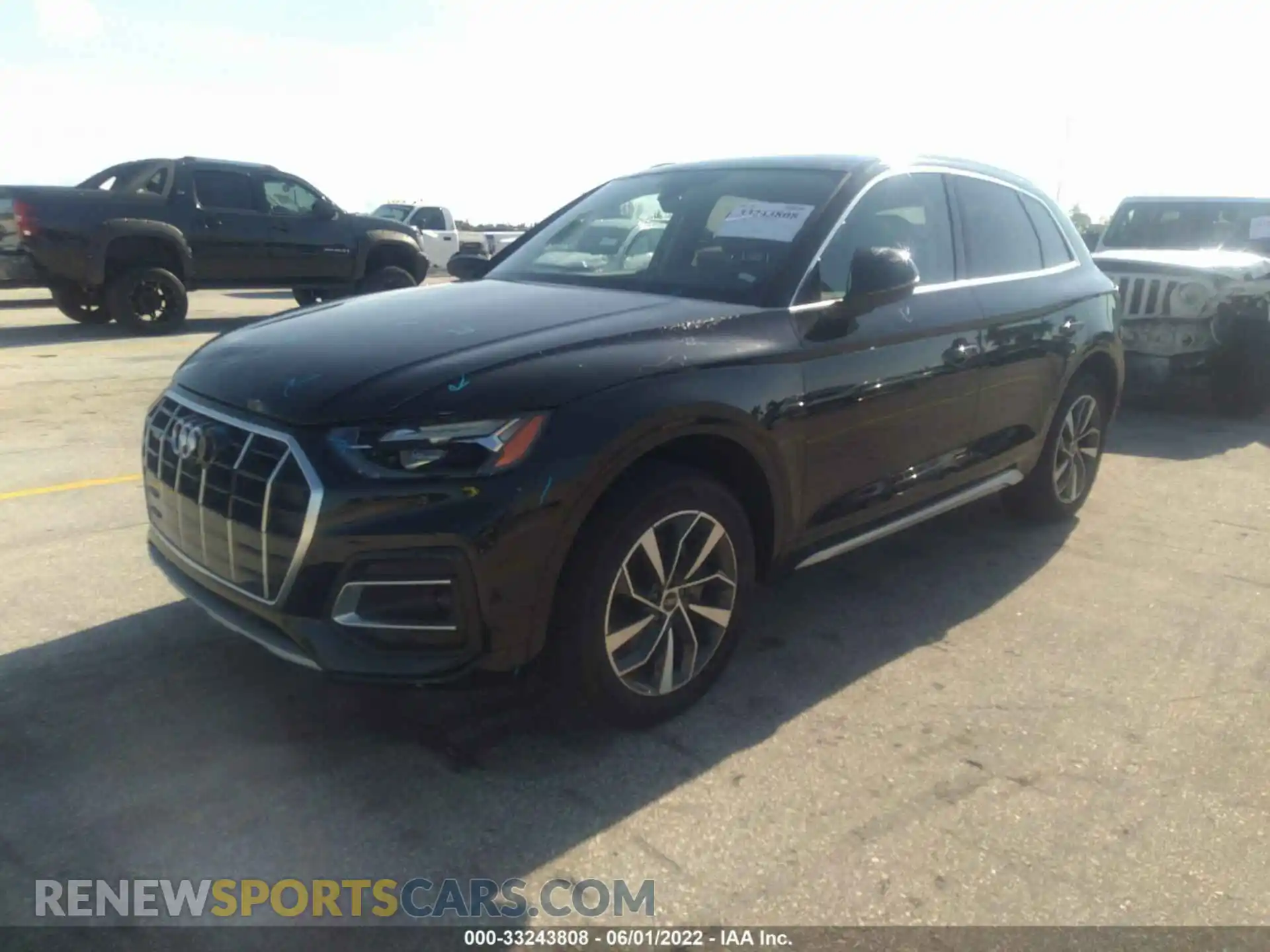 2 Photograph of a damaged car WA1BAAFY8M2125034 AUDI Q5 2021