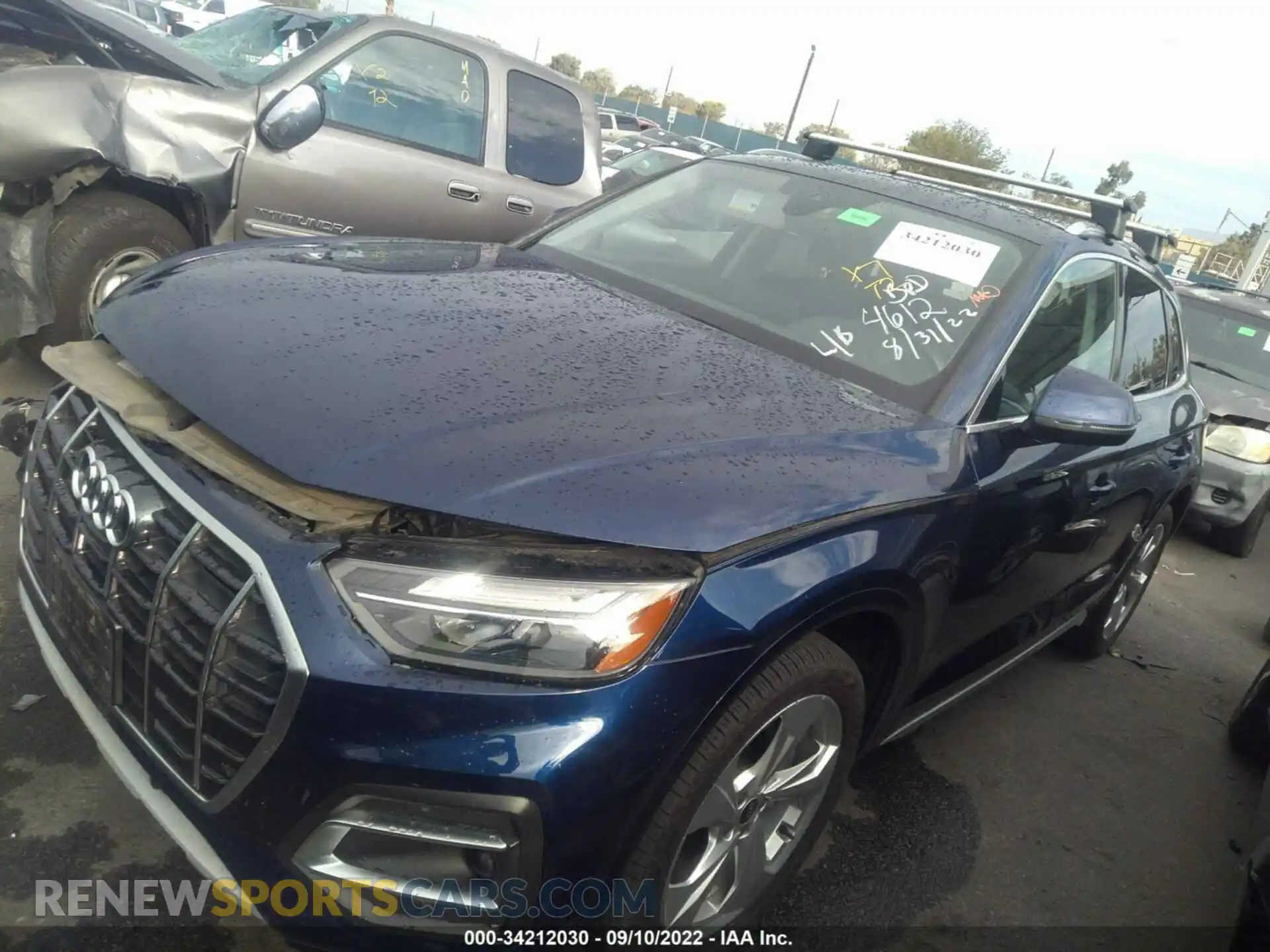 2 Photograph of a damaged car WA1BAAFY9M2004612 AUDI Q5 2021