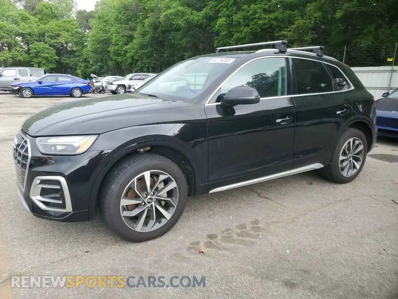 1 fotografías del automóvil dañado WA1BAAFY9M2012953 AUDI Q5 2021
