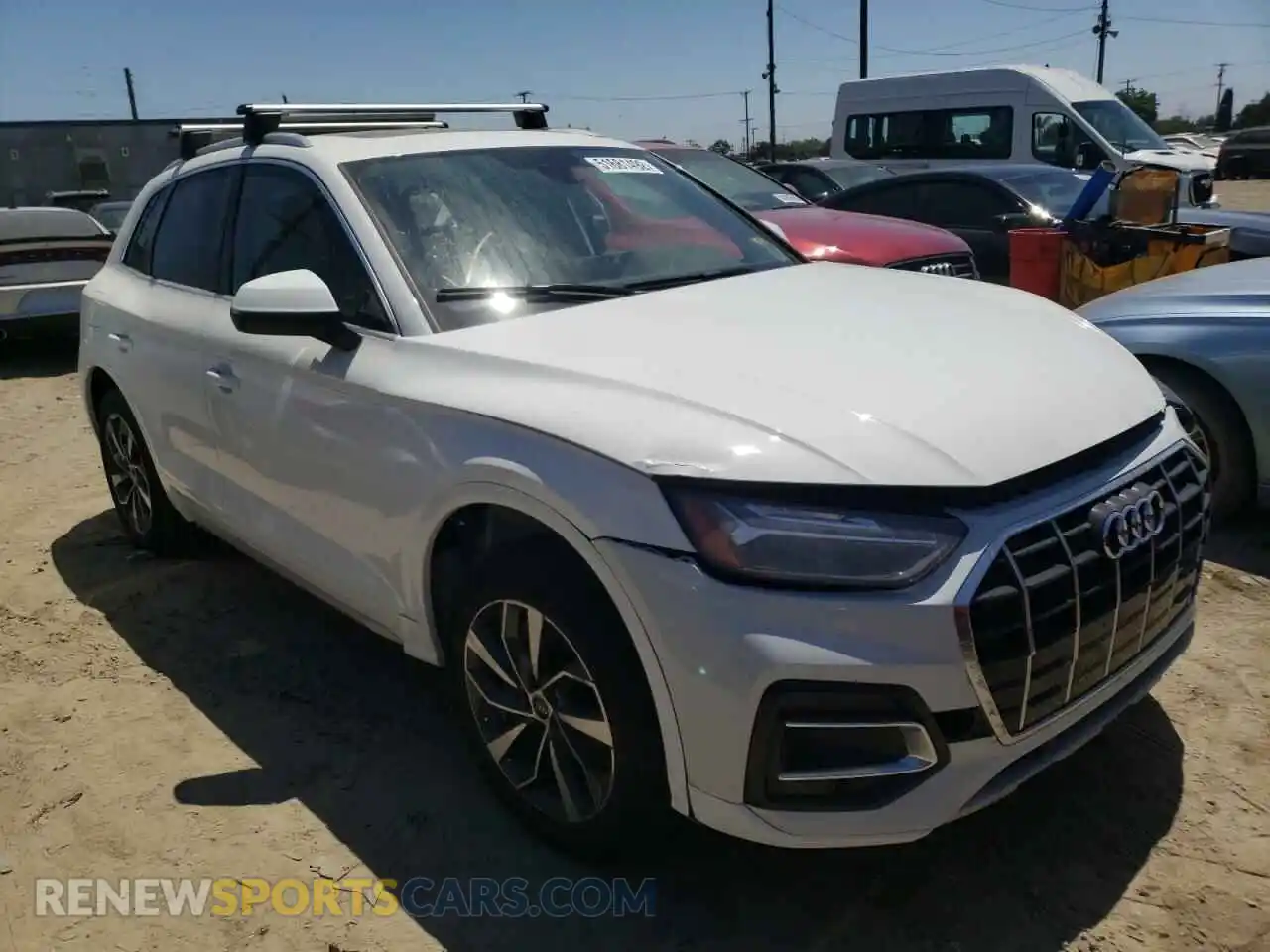 1 Photograph of a damaged car WA1BAAFY9M2019143 AUDI Q5 2021