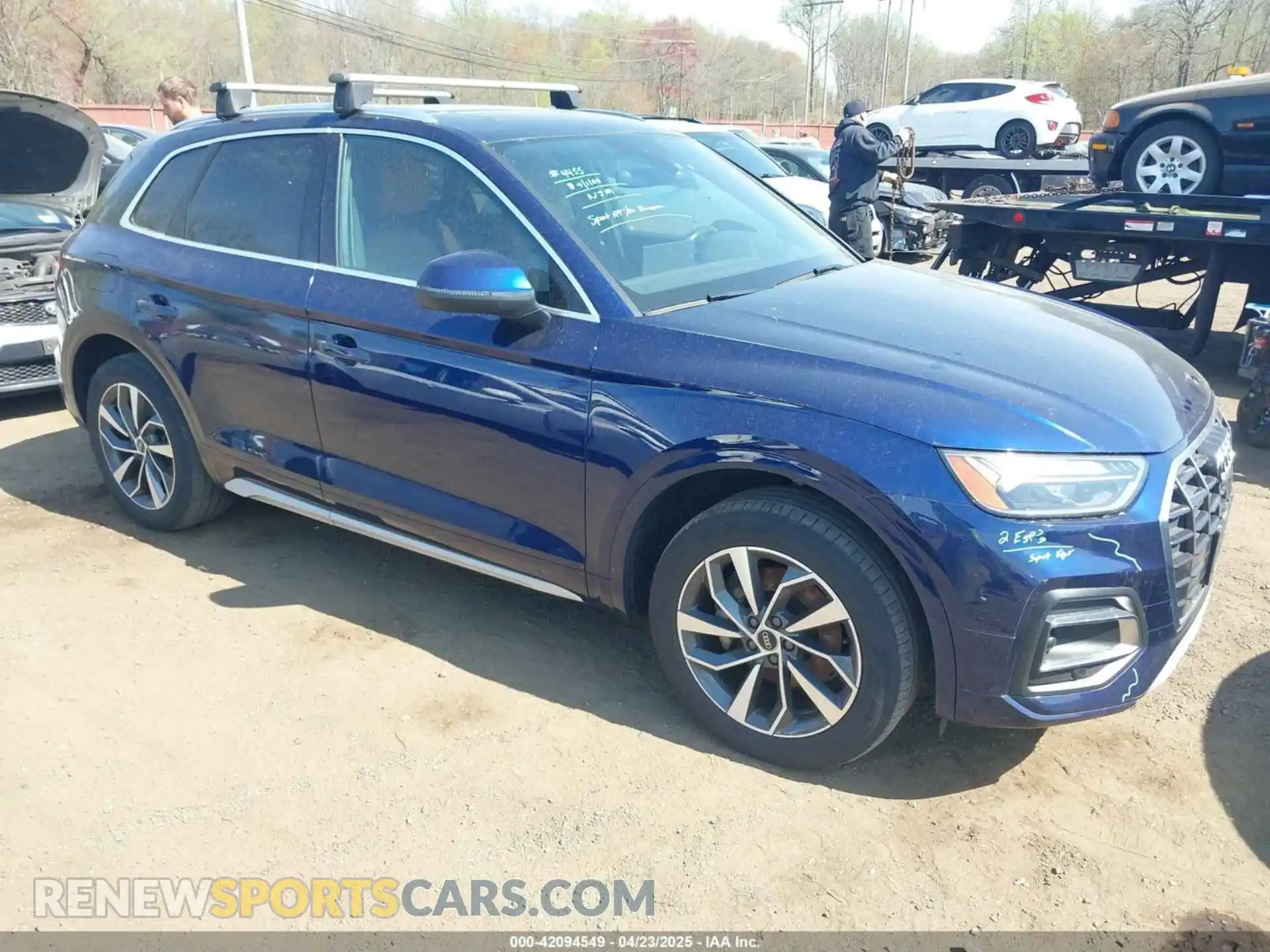 1 Photograph of a damaged car WA1BAAFY9M2025847 AUDI Q5 2021