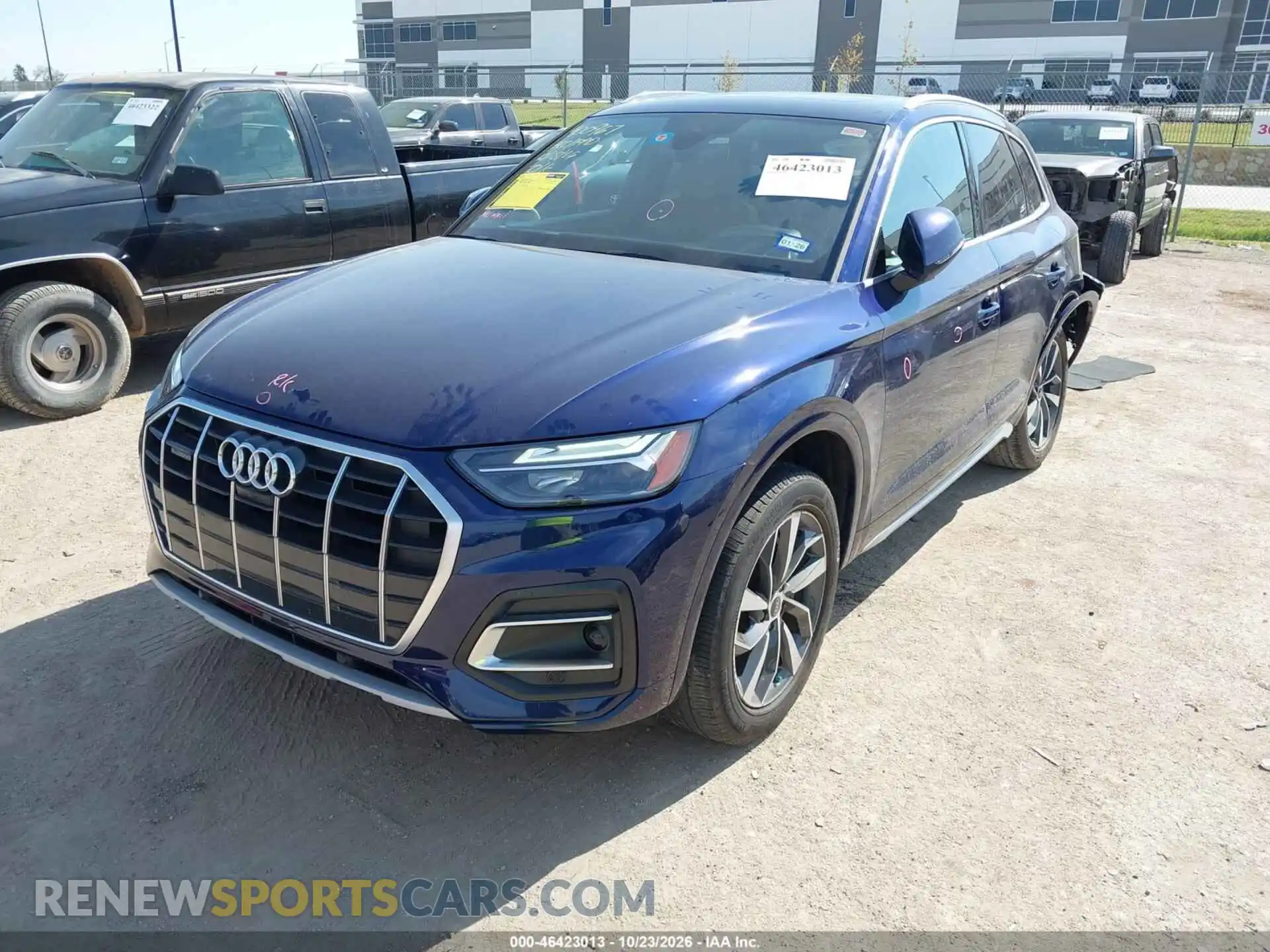 2 Photograph of a damaged car WA1BAAFY9M2049372 AUDI Q5 2021