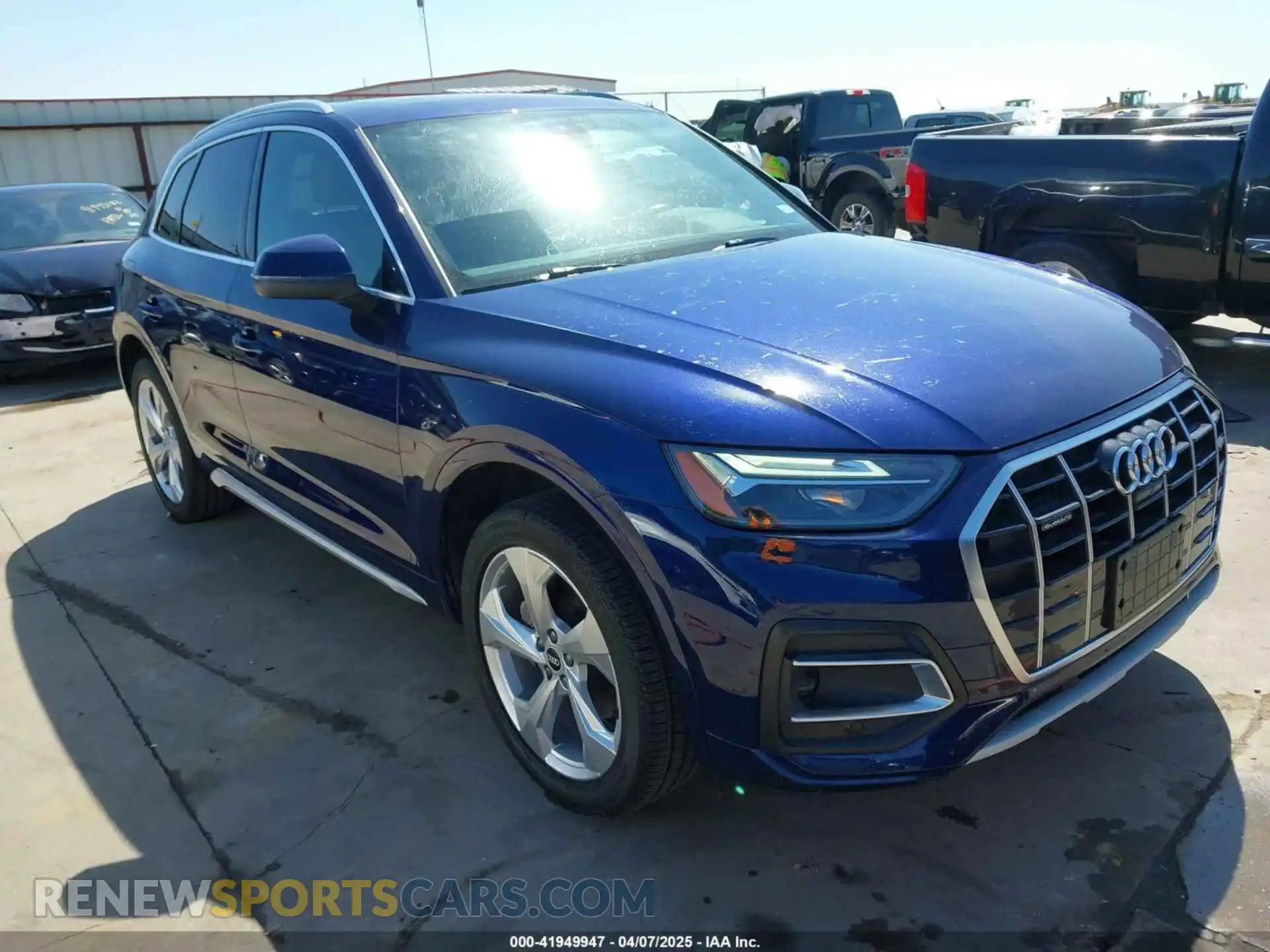 1 Photograph of a damaged car WA1BAAFY9M2055754 AUDI Q5 2021