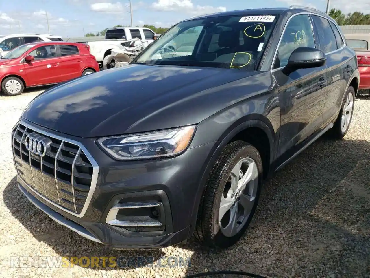 2 Photograph of a damaged car WA1BAAFY9M2060548 AUDI Q5 2021