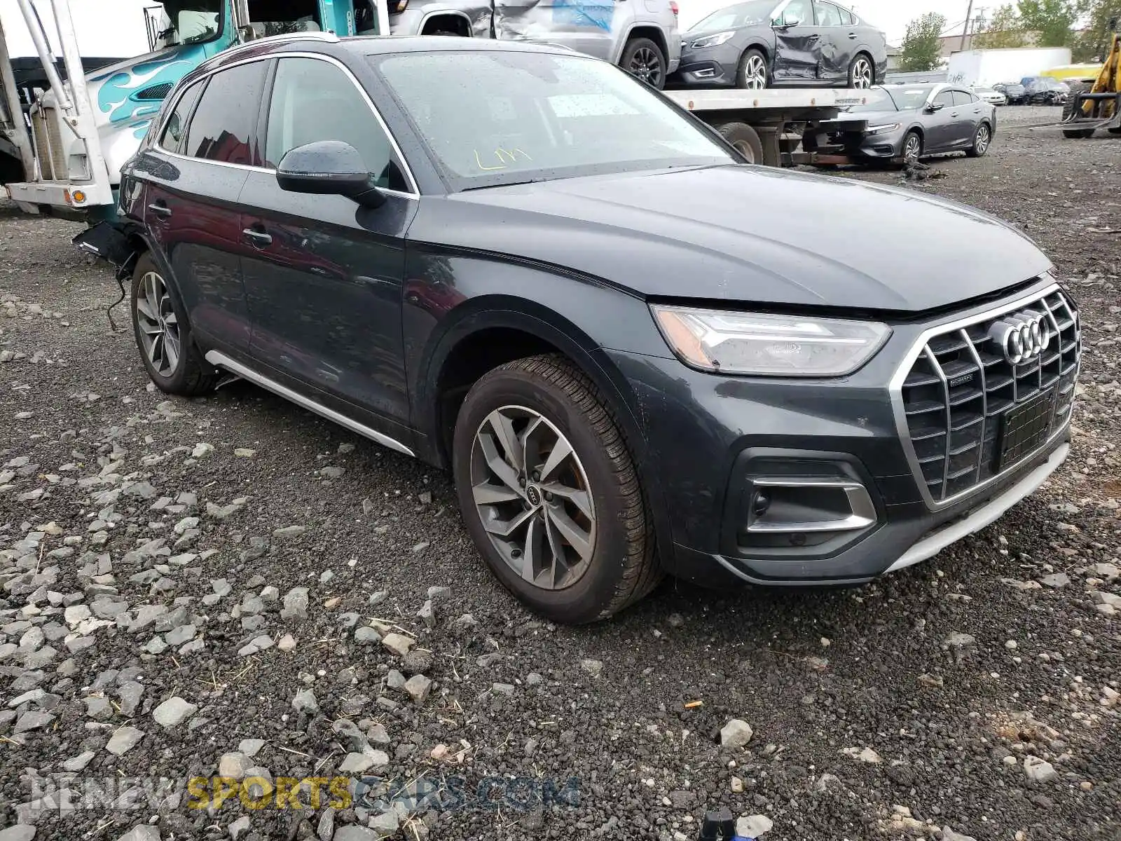 1 Photograph of a damaged car WA1BAAFY9M2084669 AUDI Q5 2021