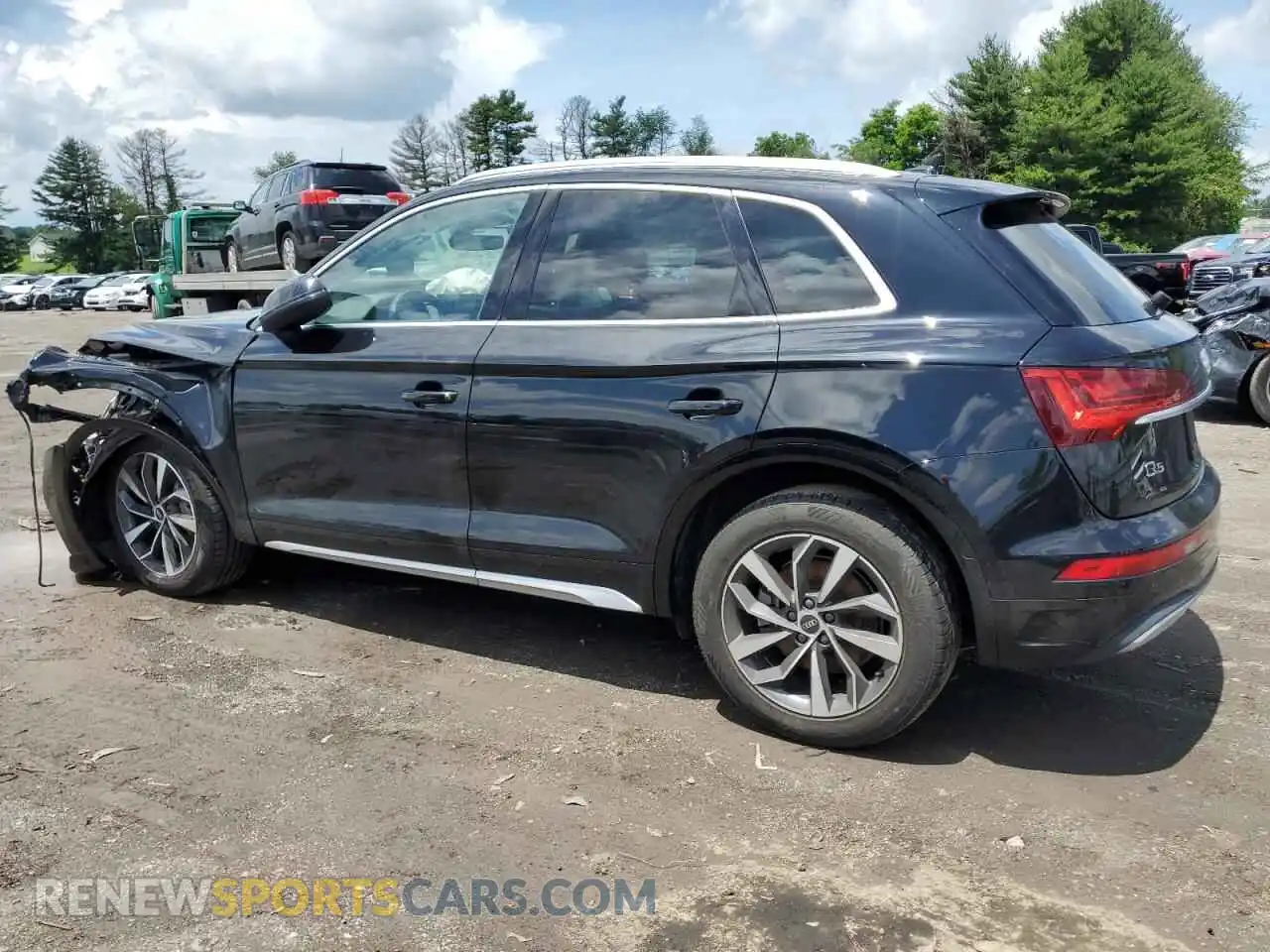2 Photograph of a damaged car WA1BAAFY9M2110901 AUDI Q5 2021