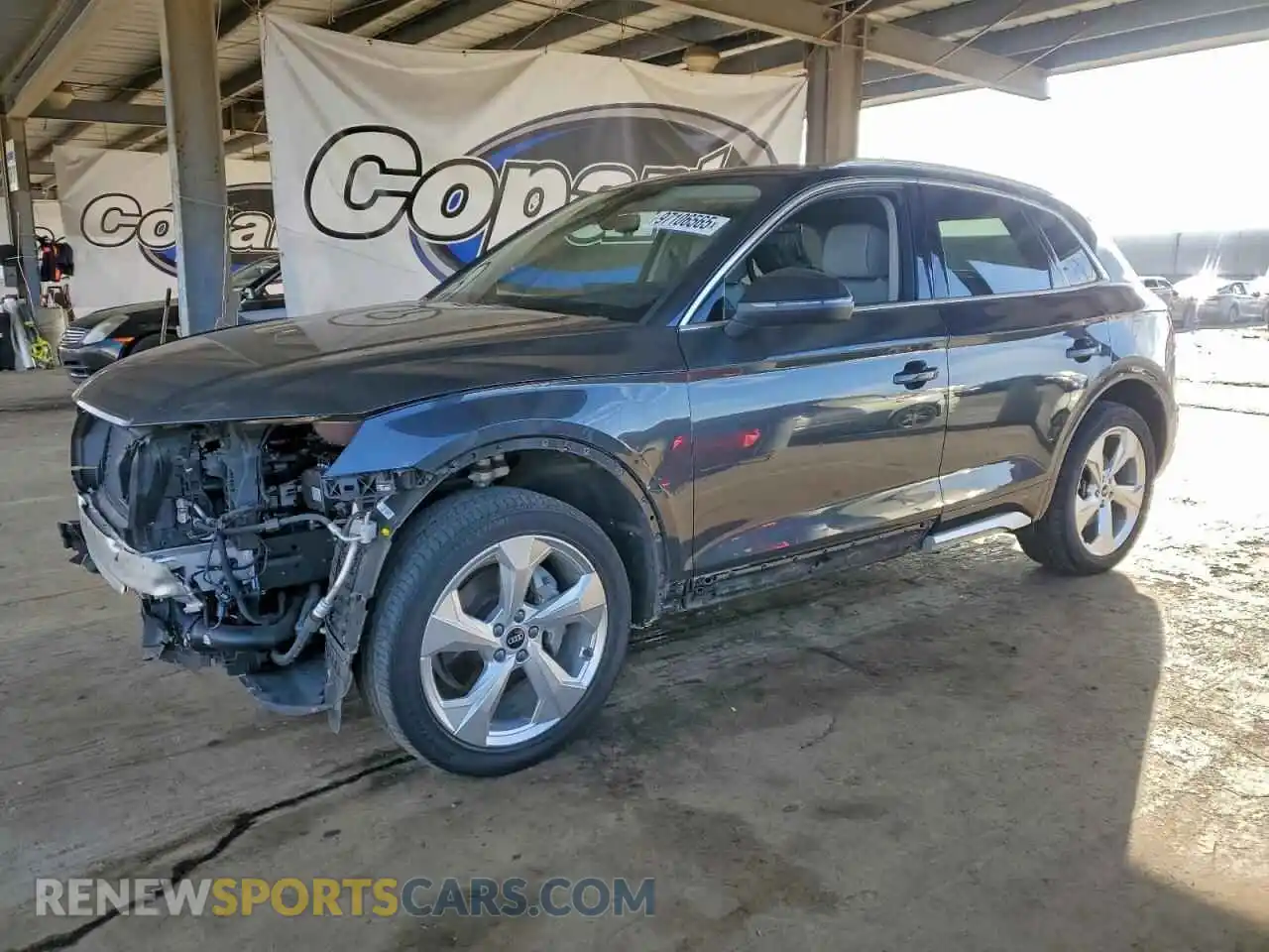1 Photograph of a damaged car WA1BAAFY9M2110977 AUDI Q5 2021