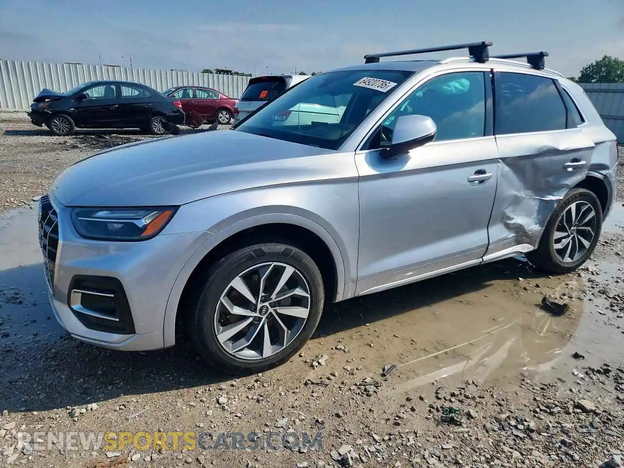 1 Фотография поврежденного автомобиля WA1BAAFY9M2113829 AUDI Q5 2021