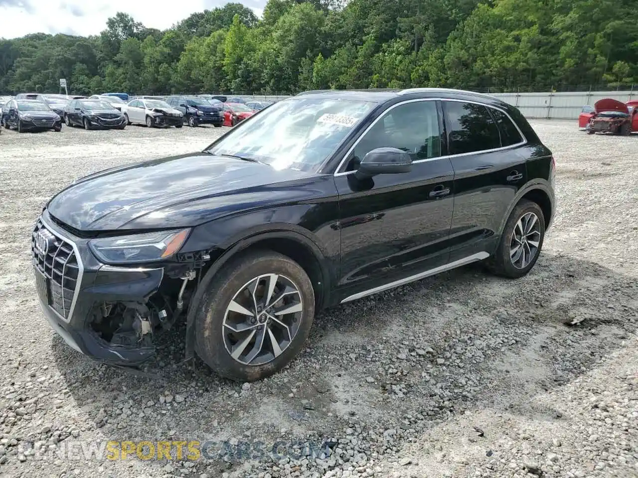 1 Photograph of a damaged car WA1BAAFY9M2127620 AUDI Q5 2021
