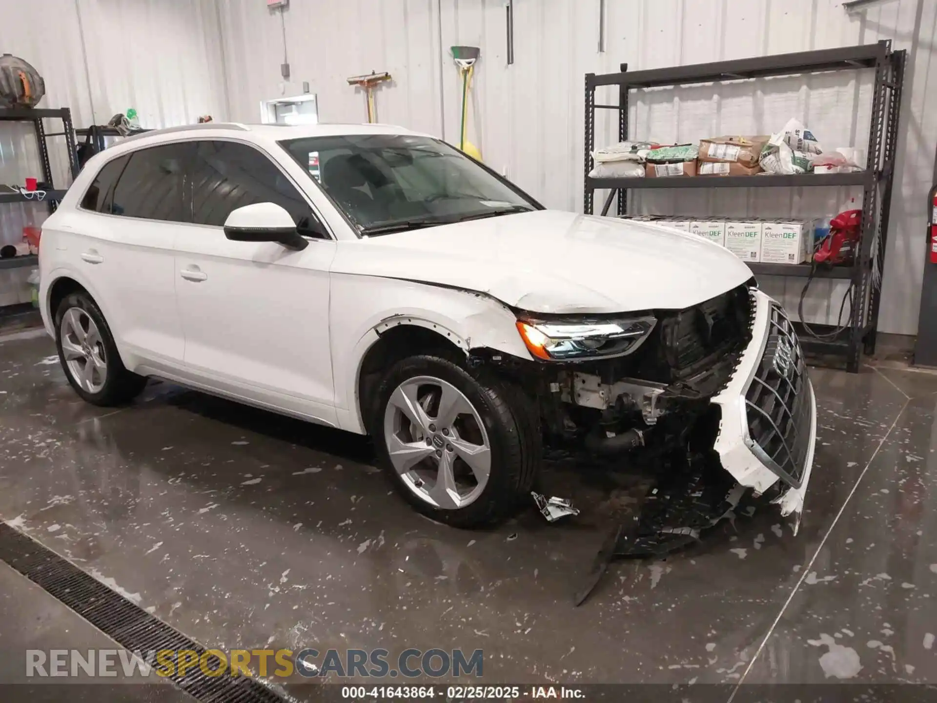 1 fotografías del automóvil dañado WA1BAAFYXM2001878 AUDI Q5 2021