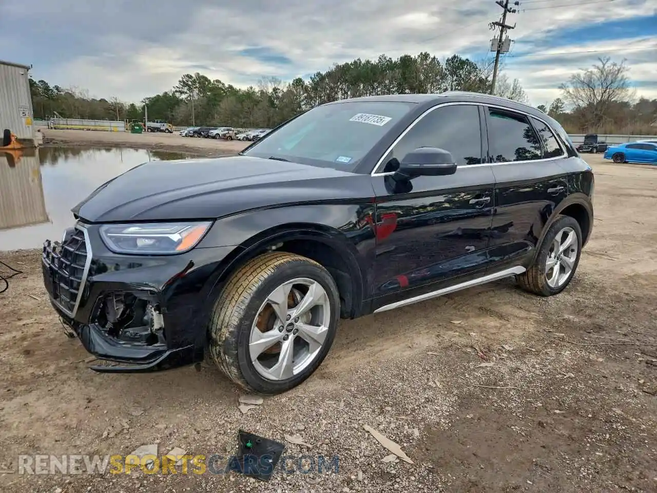 1 Photograph of a damaged car WA1BAAFYXM2006823 AUDI Q5 2021