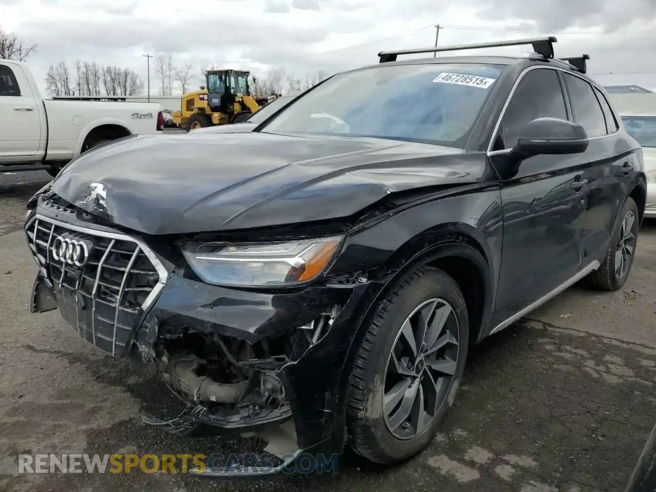 1 Photograph of a damaged car WA1BAAFYXM2012203 AUDI Q5 2021