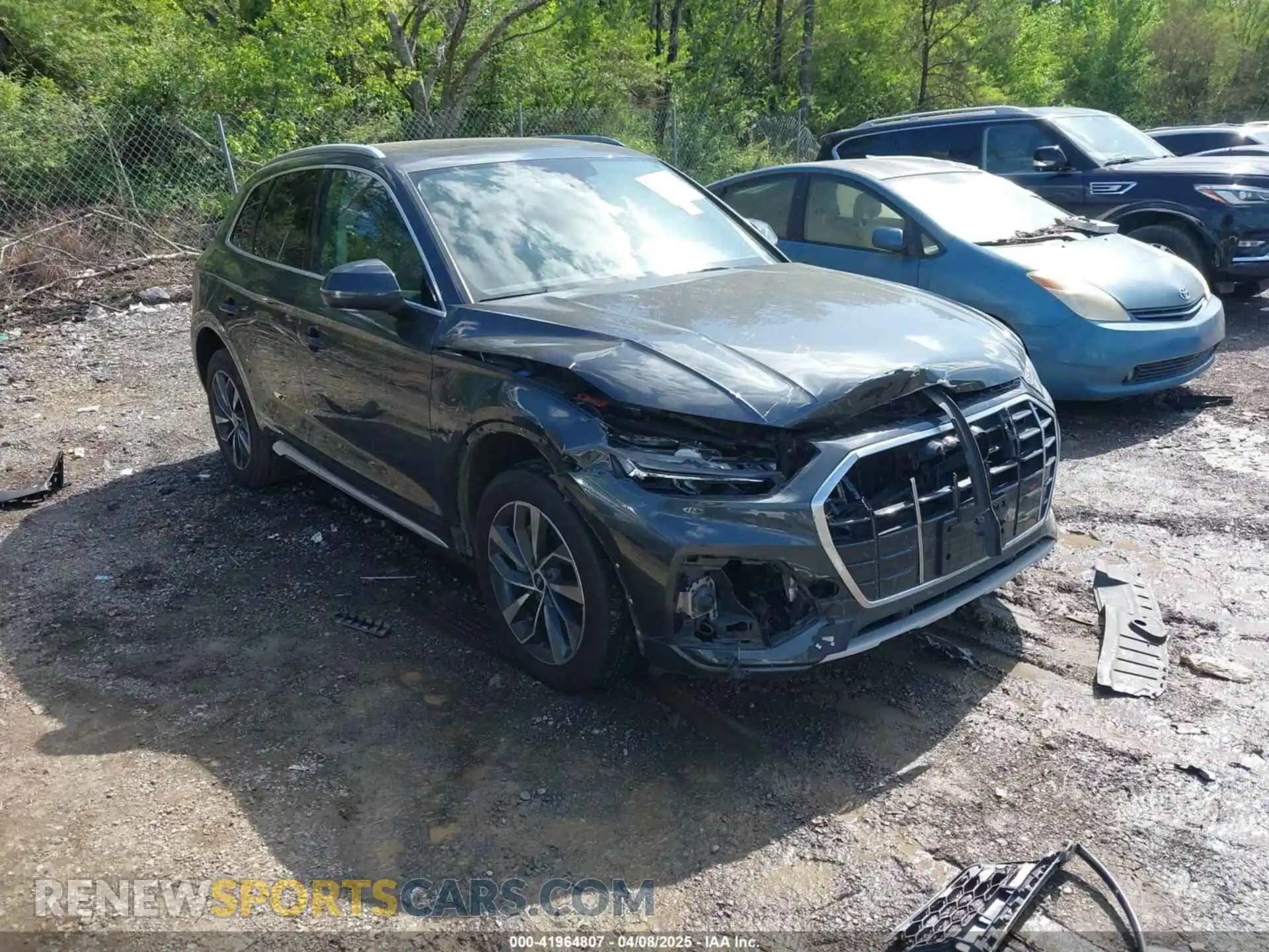 1 Фотография поврежденного автомобиля WA1BAAFYXM2013027 AUDI Q5 2021