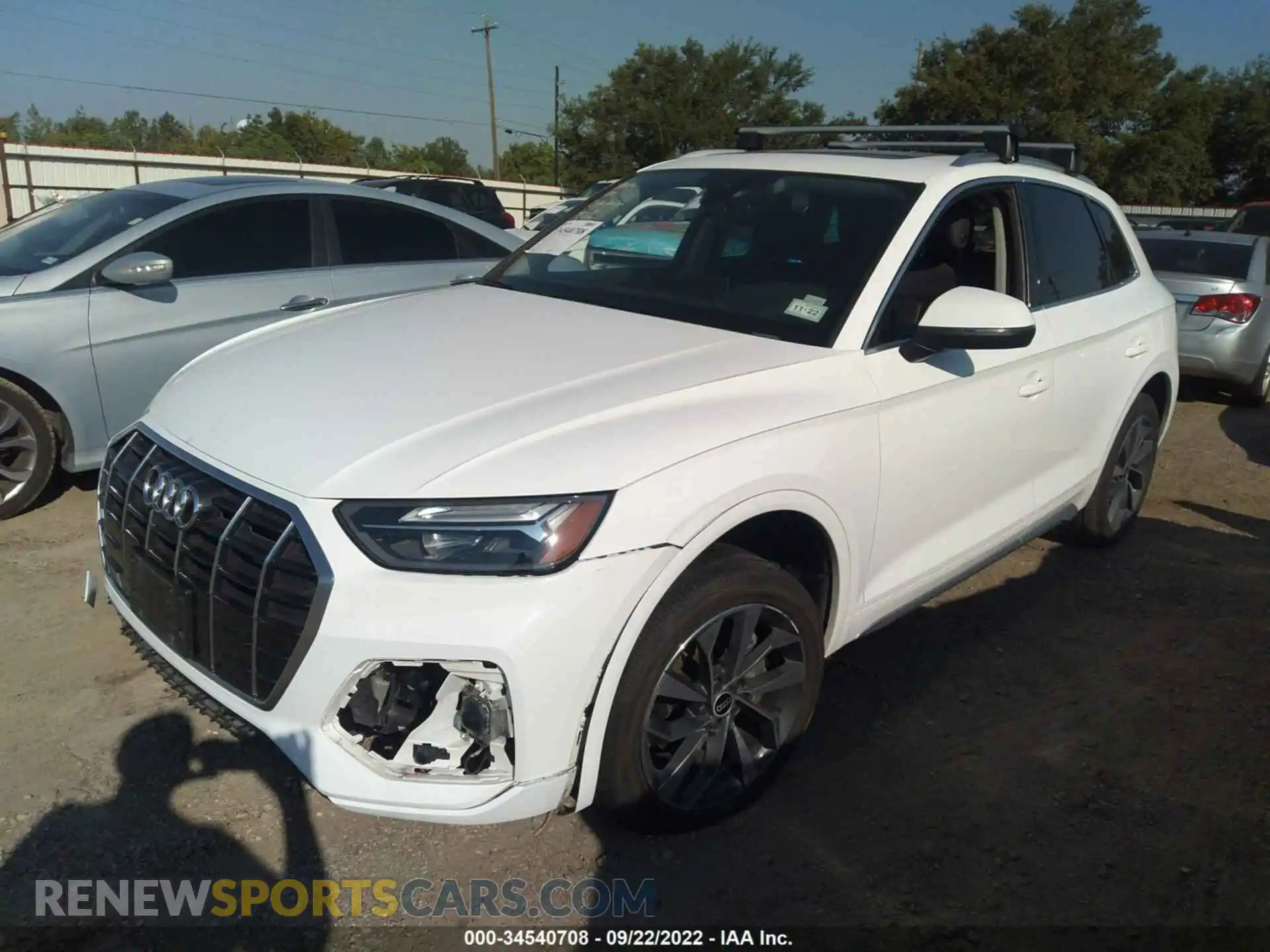 2 Photograph of a damaged car WA1BAAFYXM2020852 AUDI Q5 2021