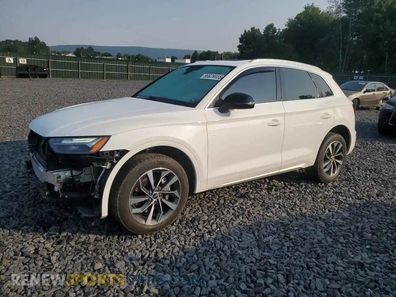 1 Photograph of a damaged car WA1BAAFYXM2025629 AUDI Q5 2021