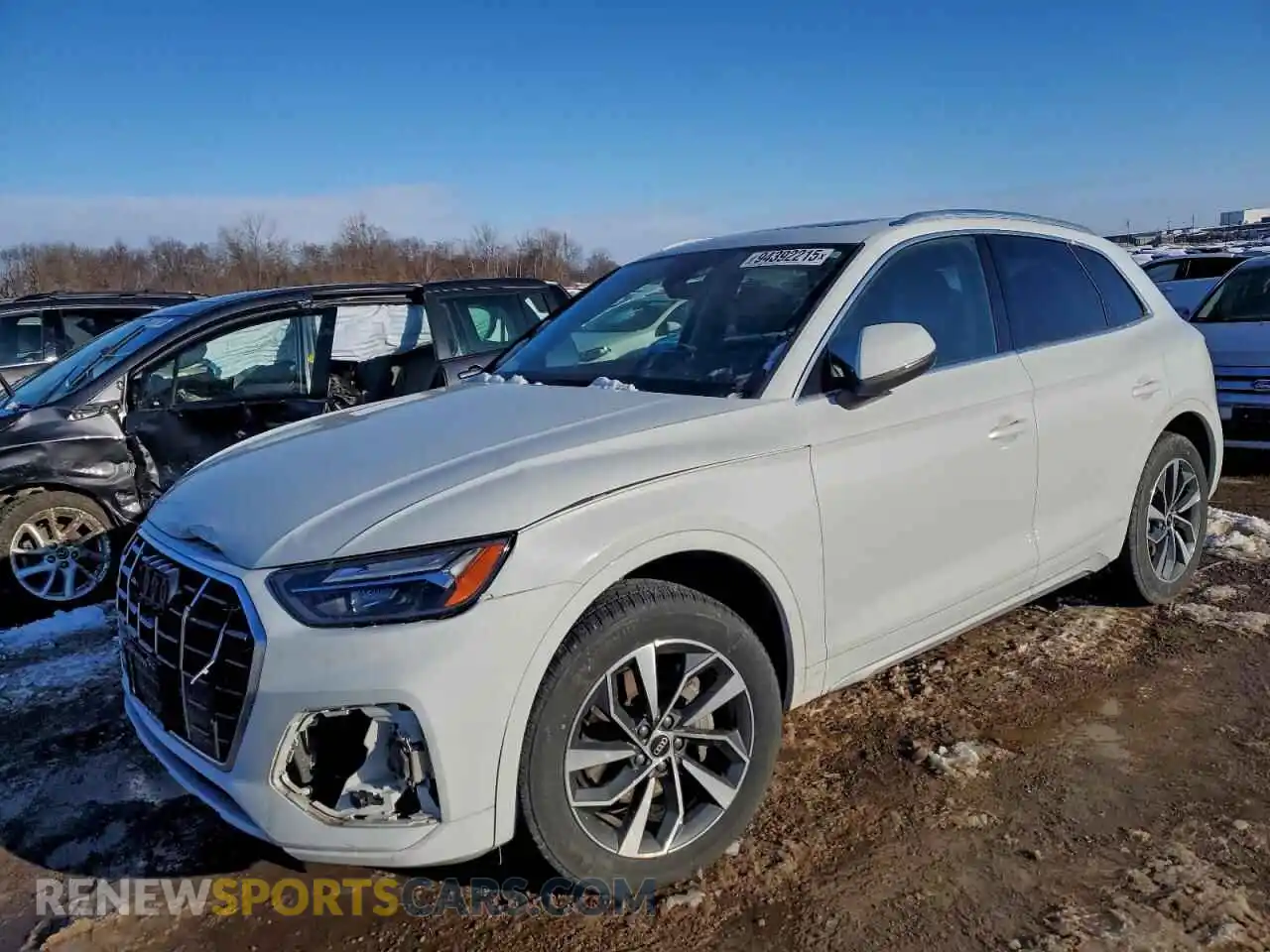 1 Photograph of a damaged car WA1BAAFYXM2035061 AUDI Q5 2021
