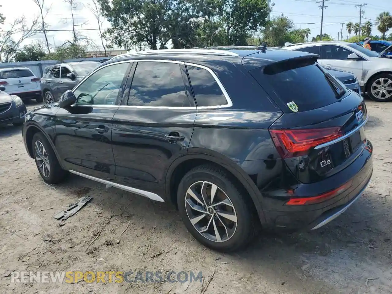 2 Photograph of a damaged car WA1BAAFYXM2064303 AUDI Q5 2021
