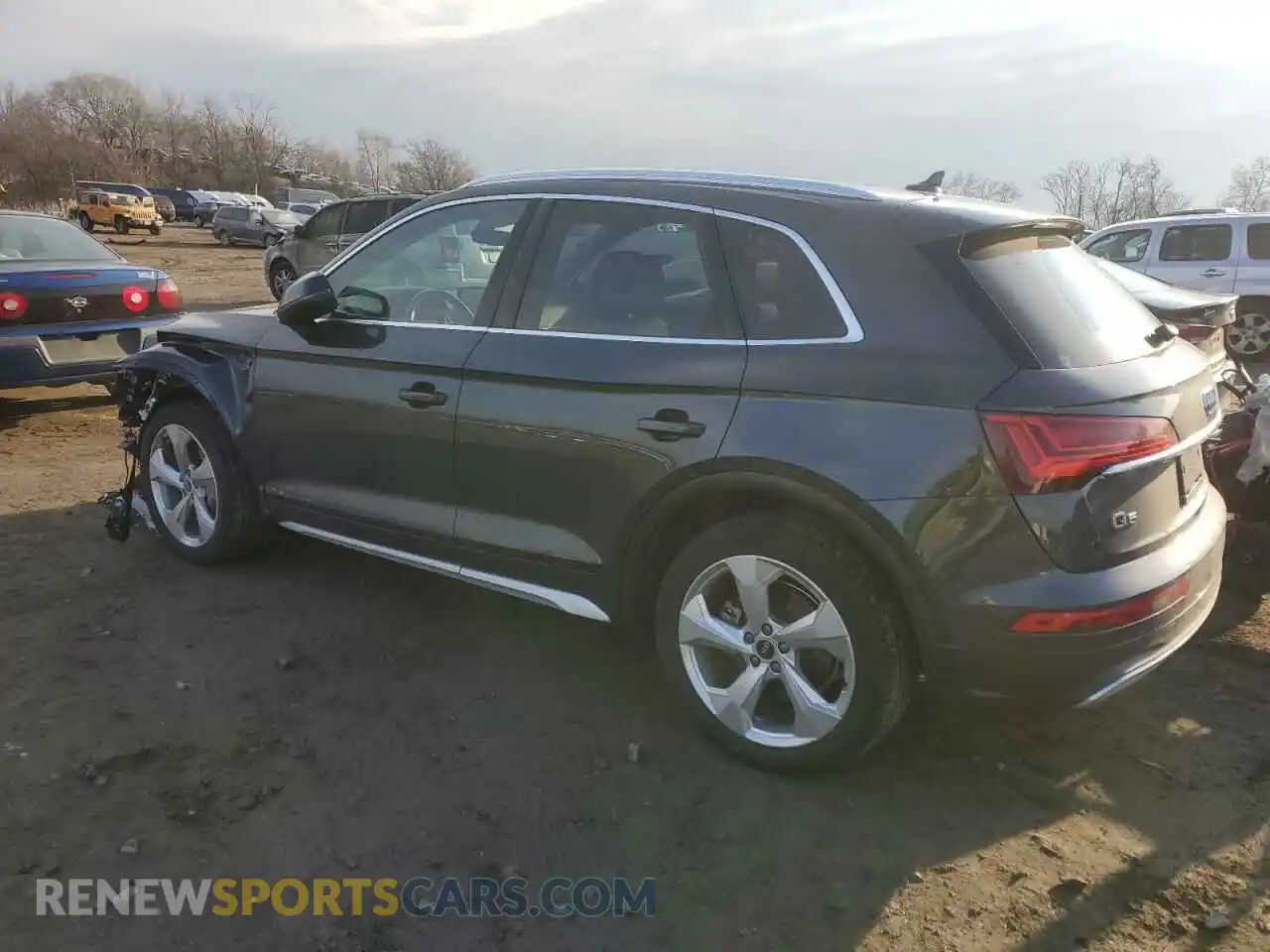 2 Photograph of a damaged car WA1BAAFYXM2094093 AUDI Q5 2021