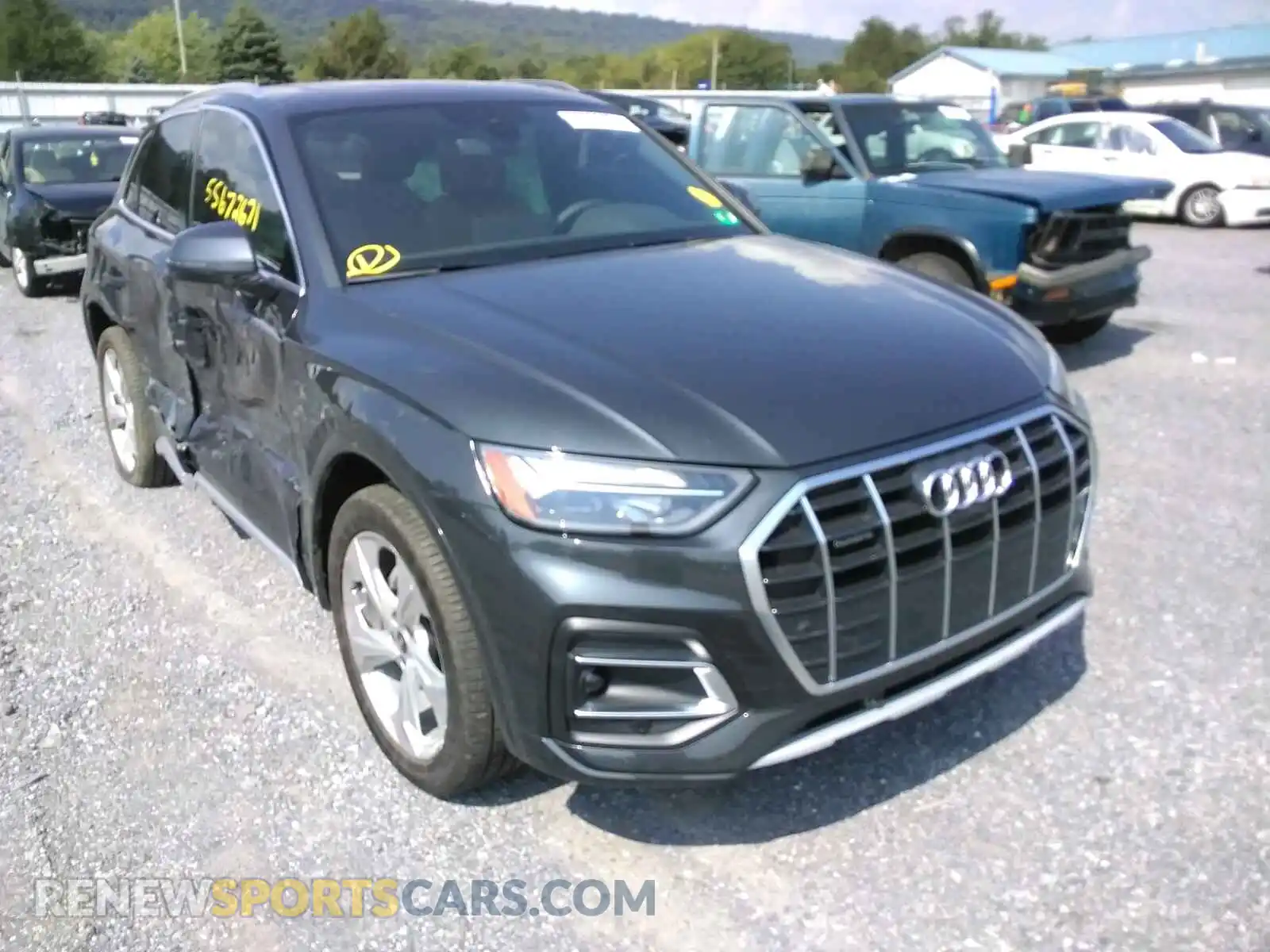 1 Photograph of a damaged car WA1BAAFYXM2114214 AUDI Q5 2021