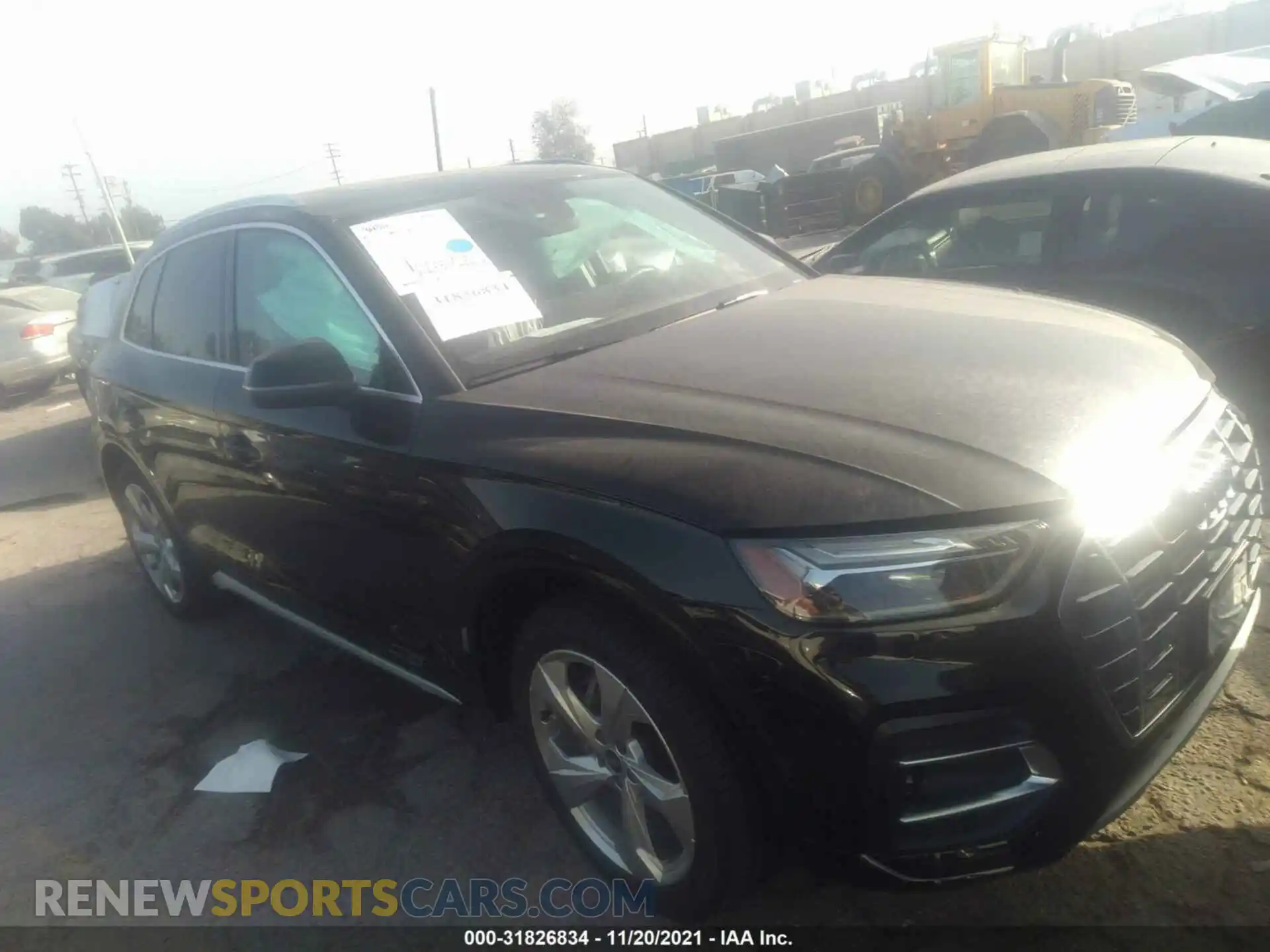 1 Photograph of a damaged car WA1BAAFYXM2115198 AUDI Q5 2021