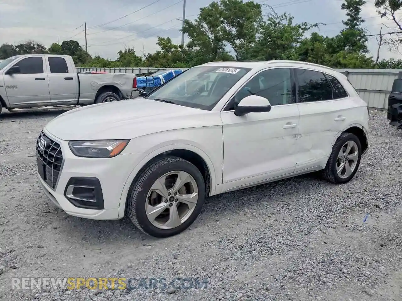 1 fotografías del automóvil dañado WA1BAAFYXM2130641 AUDI Q5 2021
