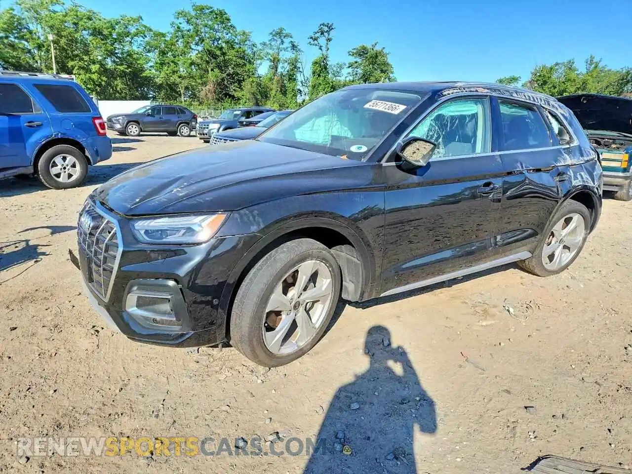 1 Photograph of a damaged car WA1CAAFY0M2032318 AUDI Q5 2021