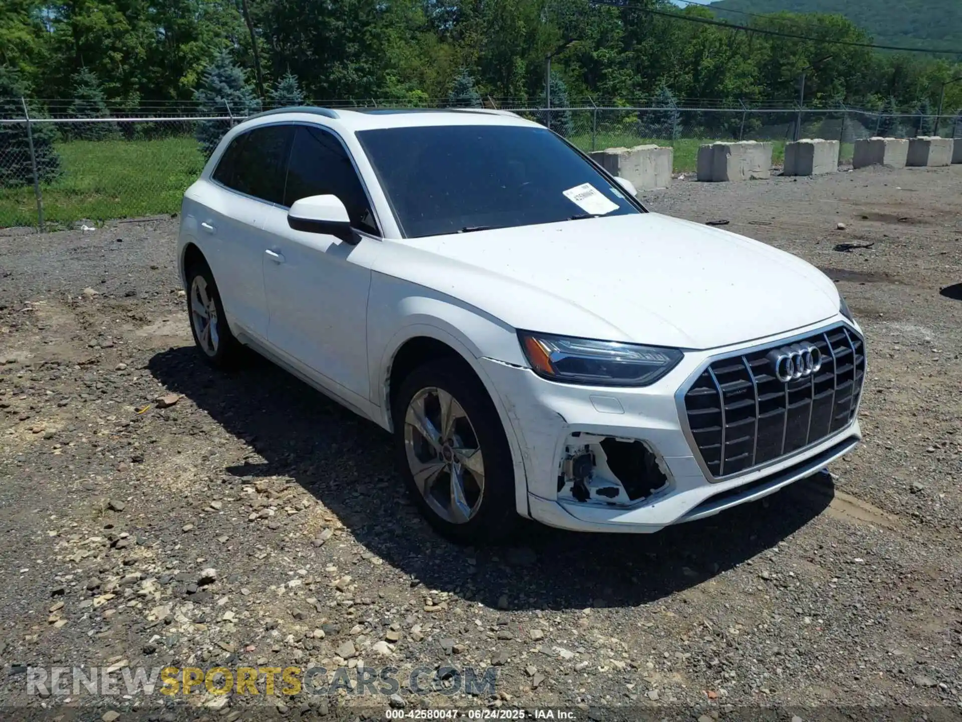 1 fotografías del automóvil dañado WA1CAAFY1M2033509 AUDI Q5 2021
